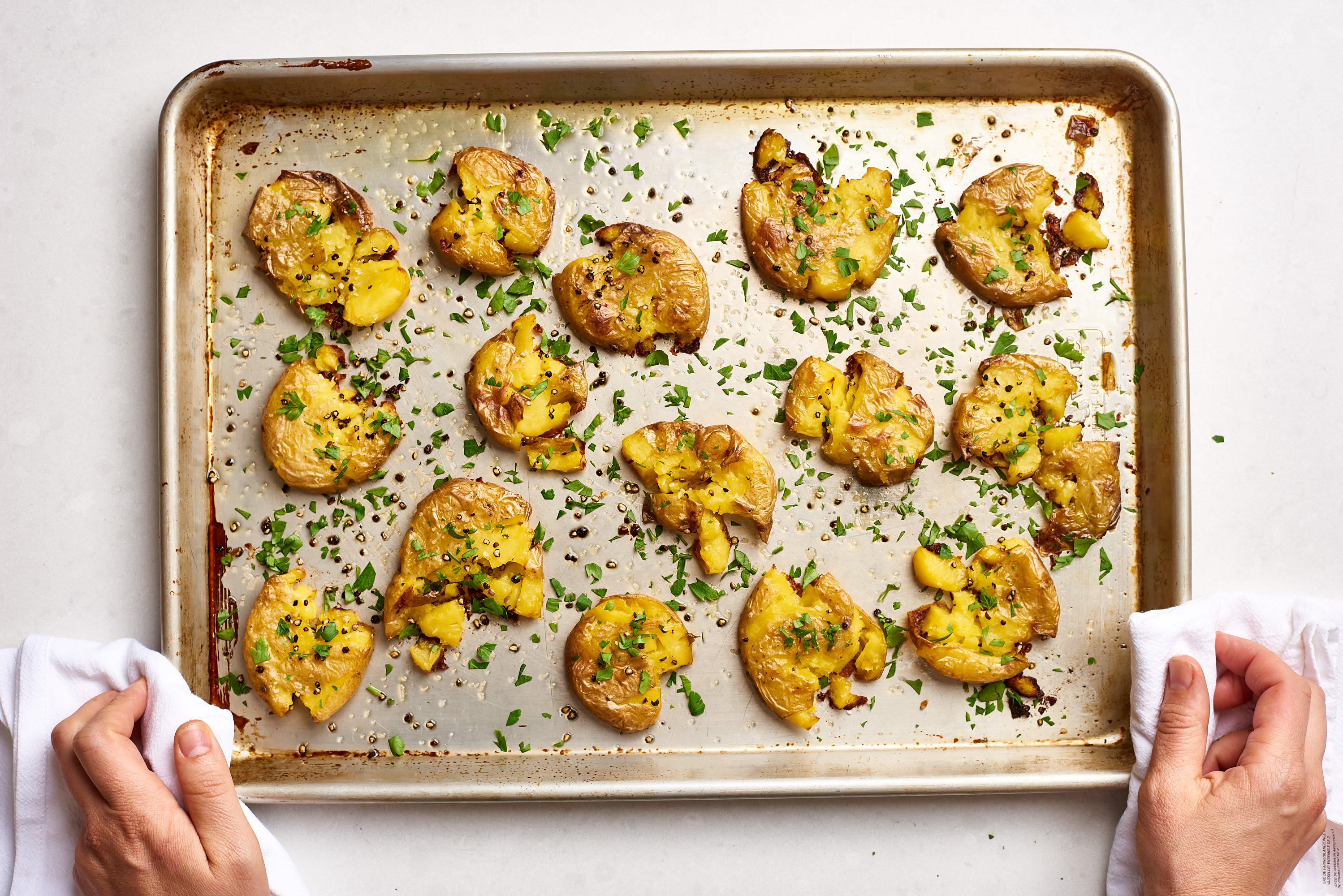 Crash Hot Potatoes Crispy Smashed Potatoes Recipe Kitchn