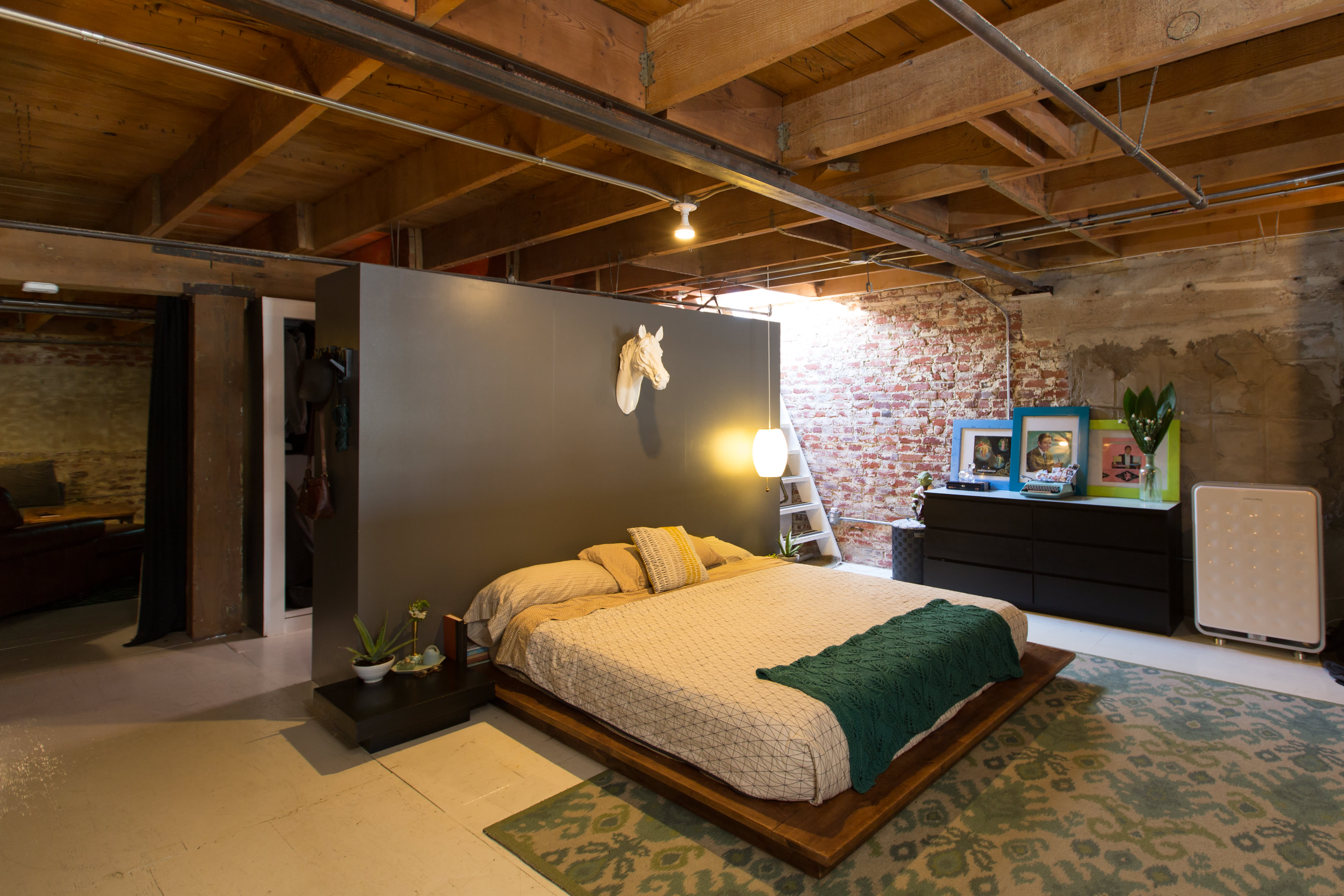 House Tour A Bold, Brick Loft in Downtown LA Apartment Therapy