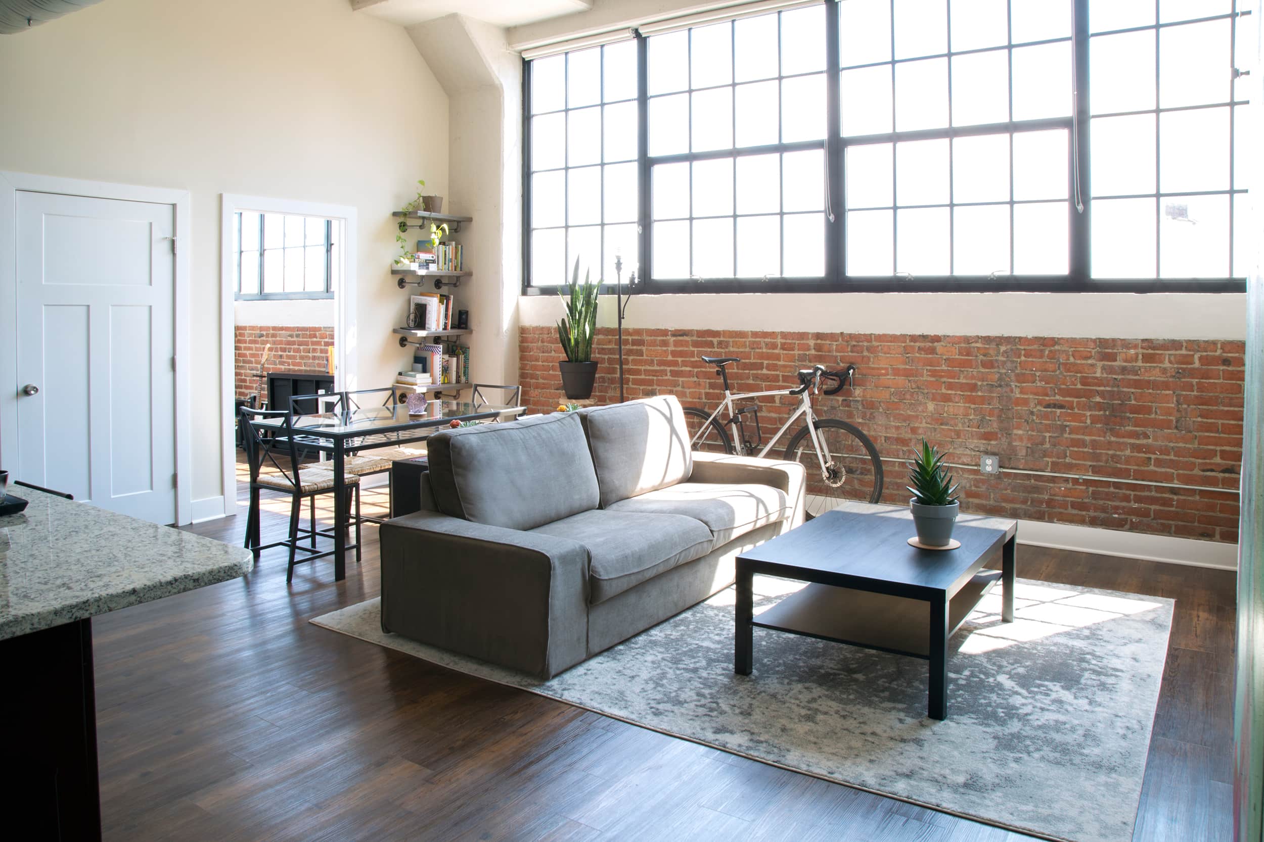 House Tour An Artist Live/Work Loft in South Baltimore Apartment Therapy