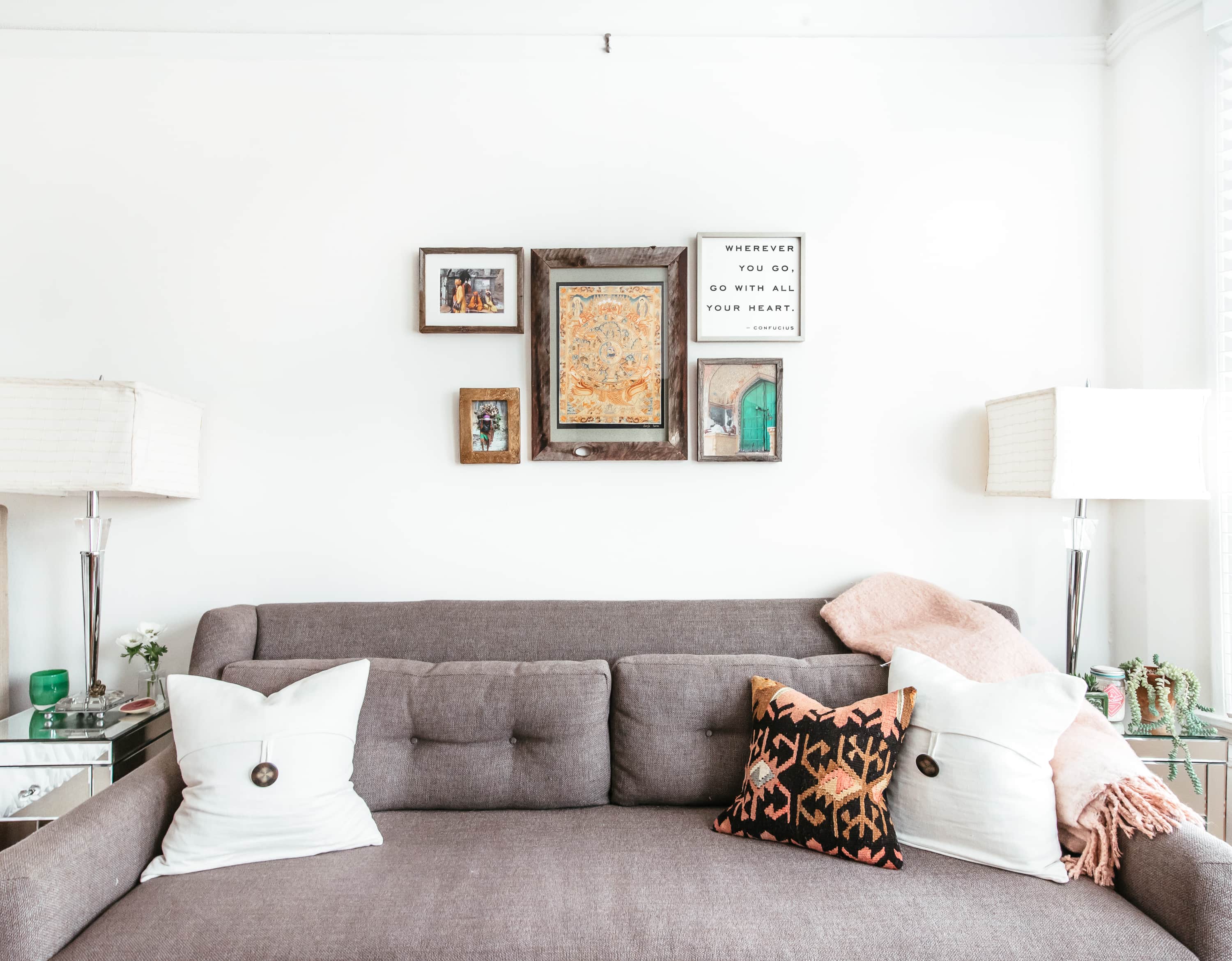 House Tour: A Small Boho Chic San Francisco Studio ...