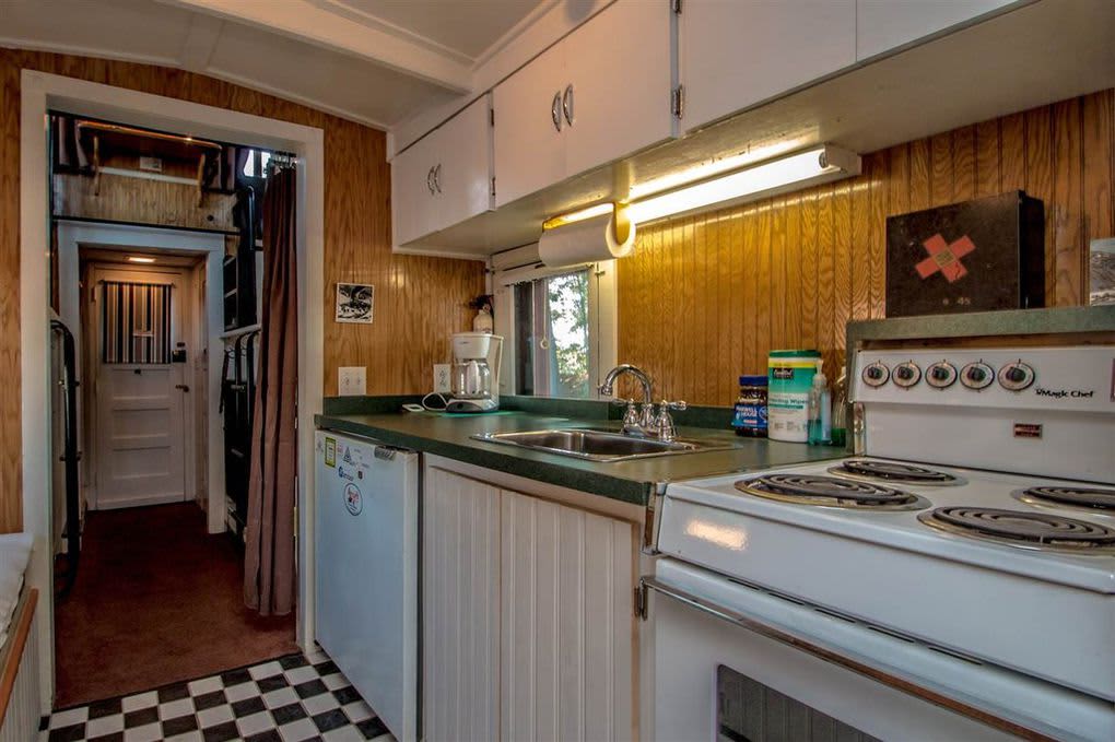 Peek Inside This Converted Caboose Tiny House For Sale Apartment Therapy