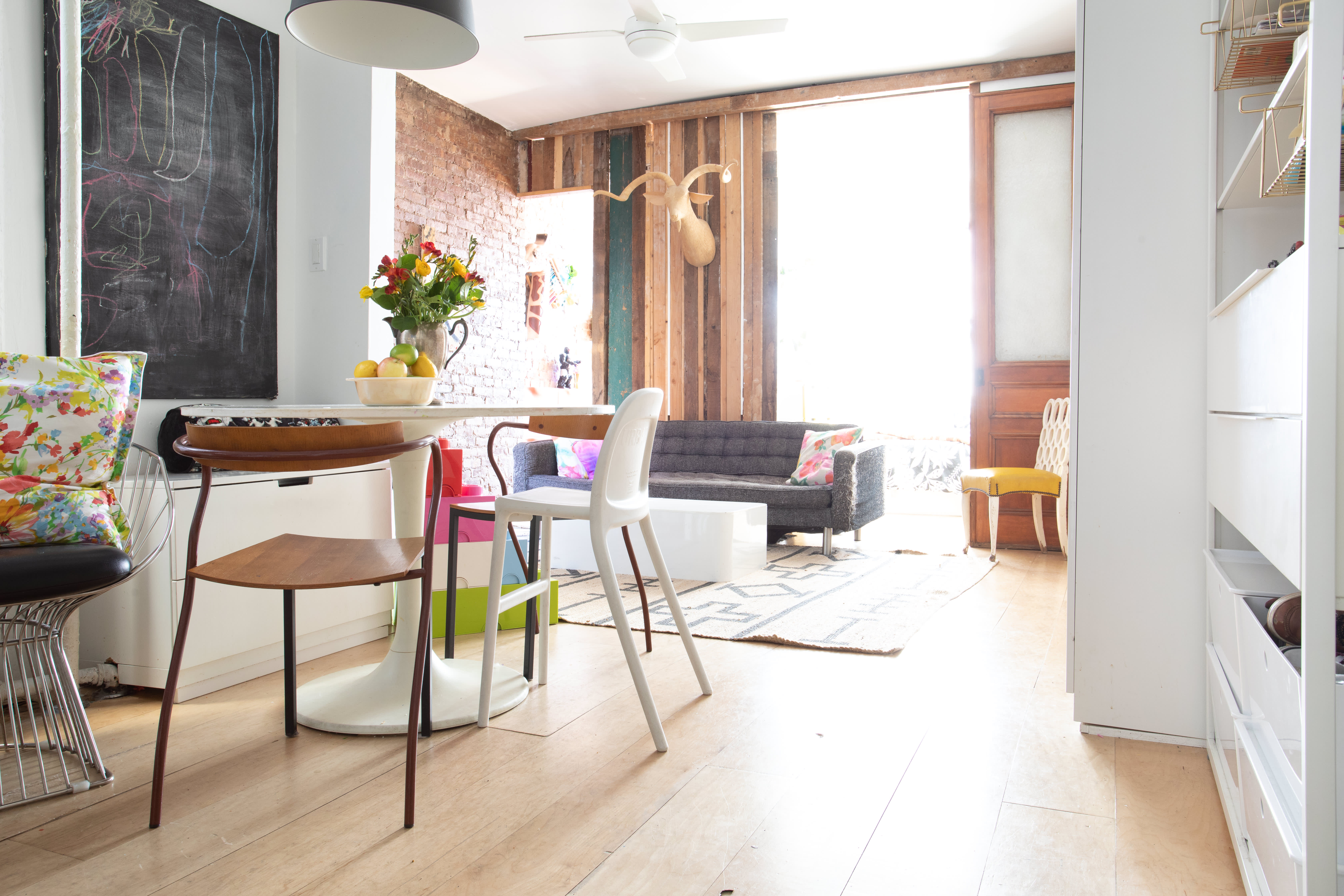 This Family of Four's 500-Square-Foot Apartment Feels Much ...