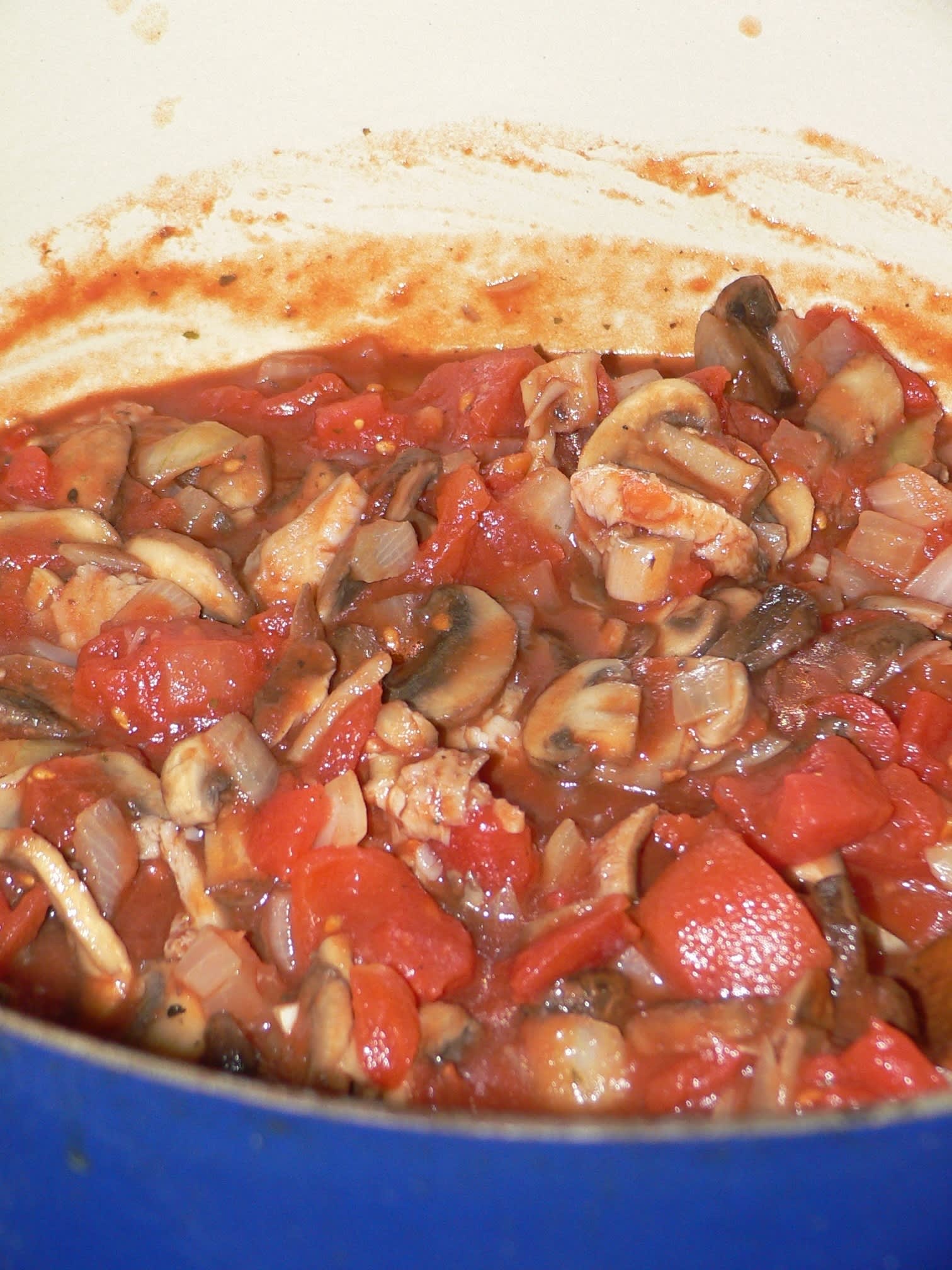 Rachel’s Mushroom Ragout with Spinach-Parm Polenta Quick Weeknight ...