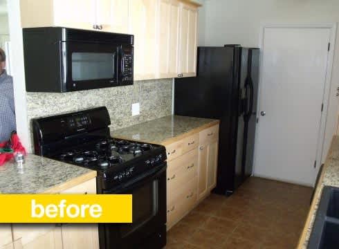 Kitchen Before &amp; After: From Bland Contractor Grade to ...