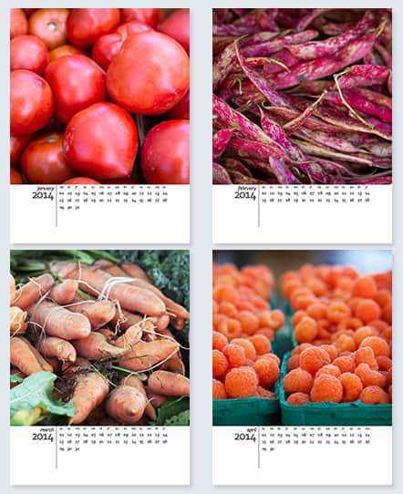 12 Beautiful Food Calendars for 2014 | Kitchn