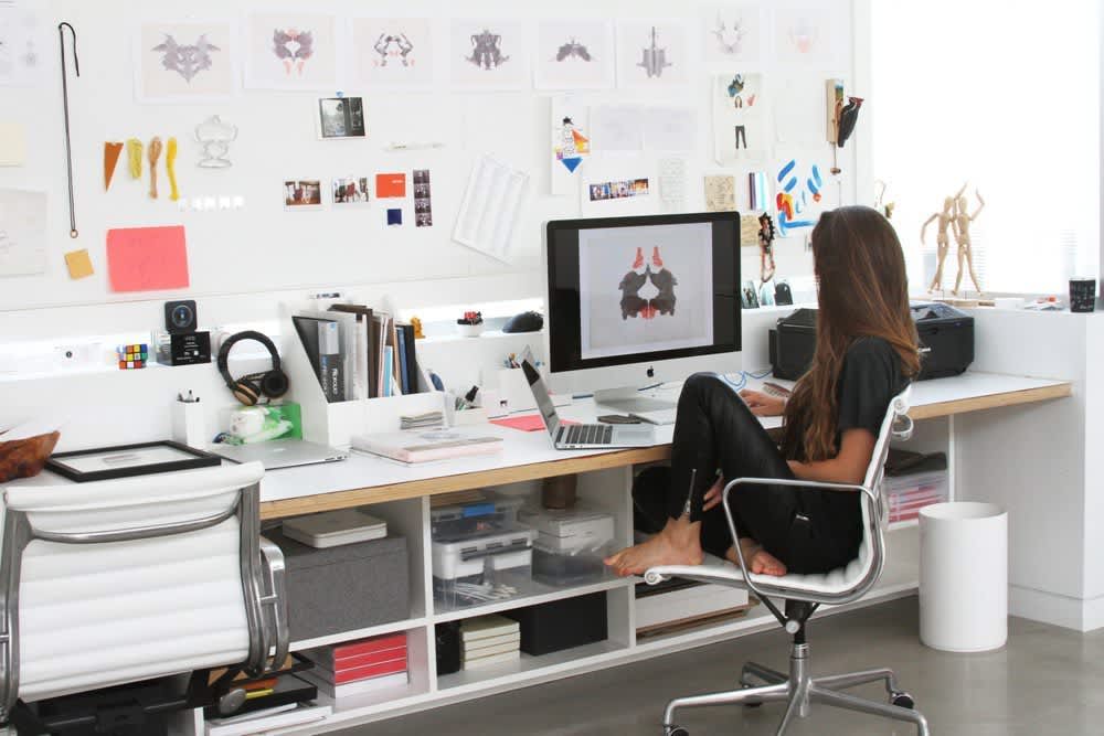 Work It HighStyle, HighTech Home Offices Kitchn