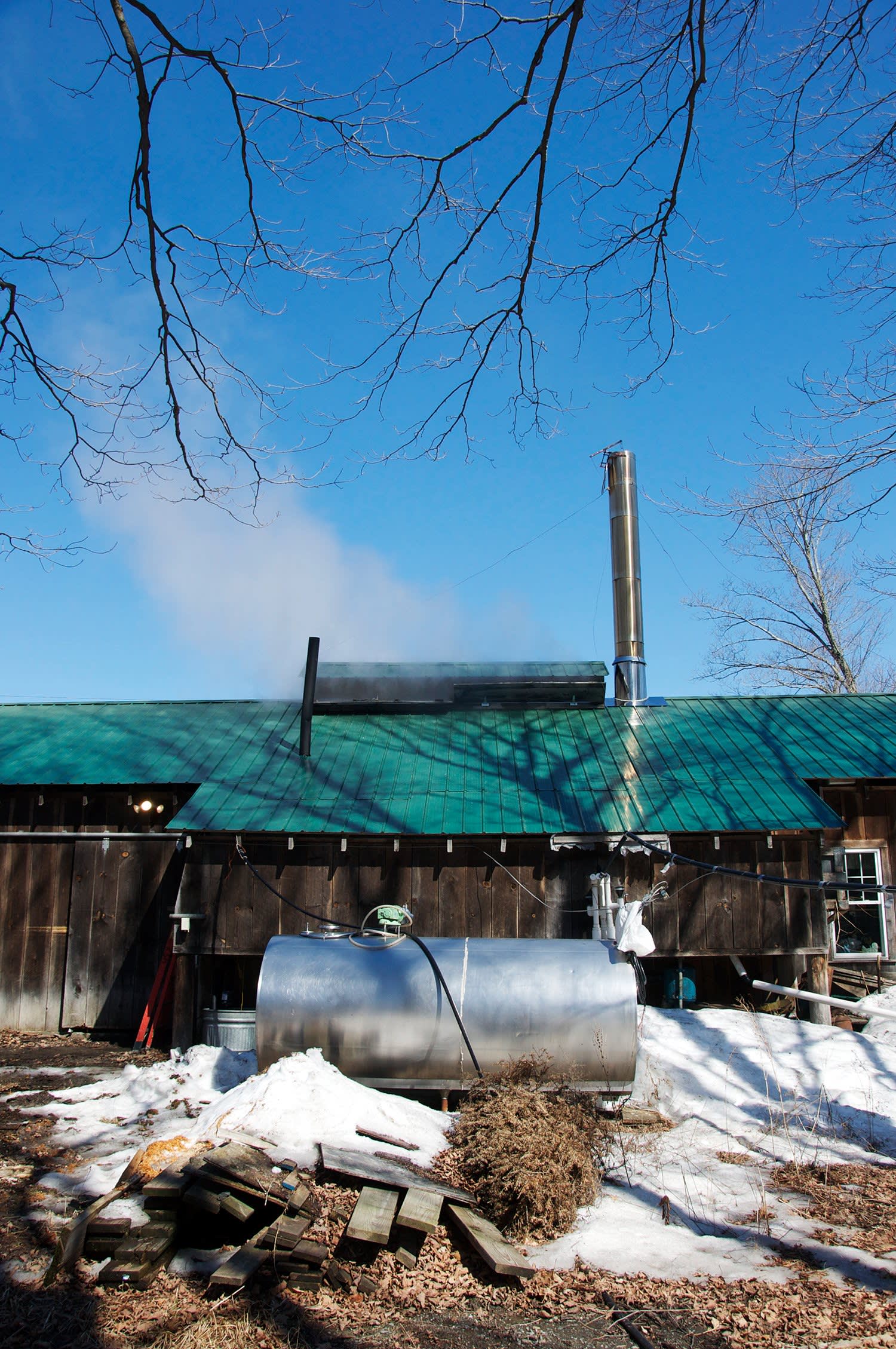 How Maple Syrup is Made in Vermont Kitchn