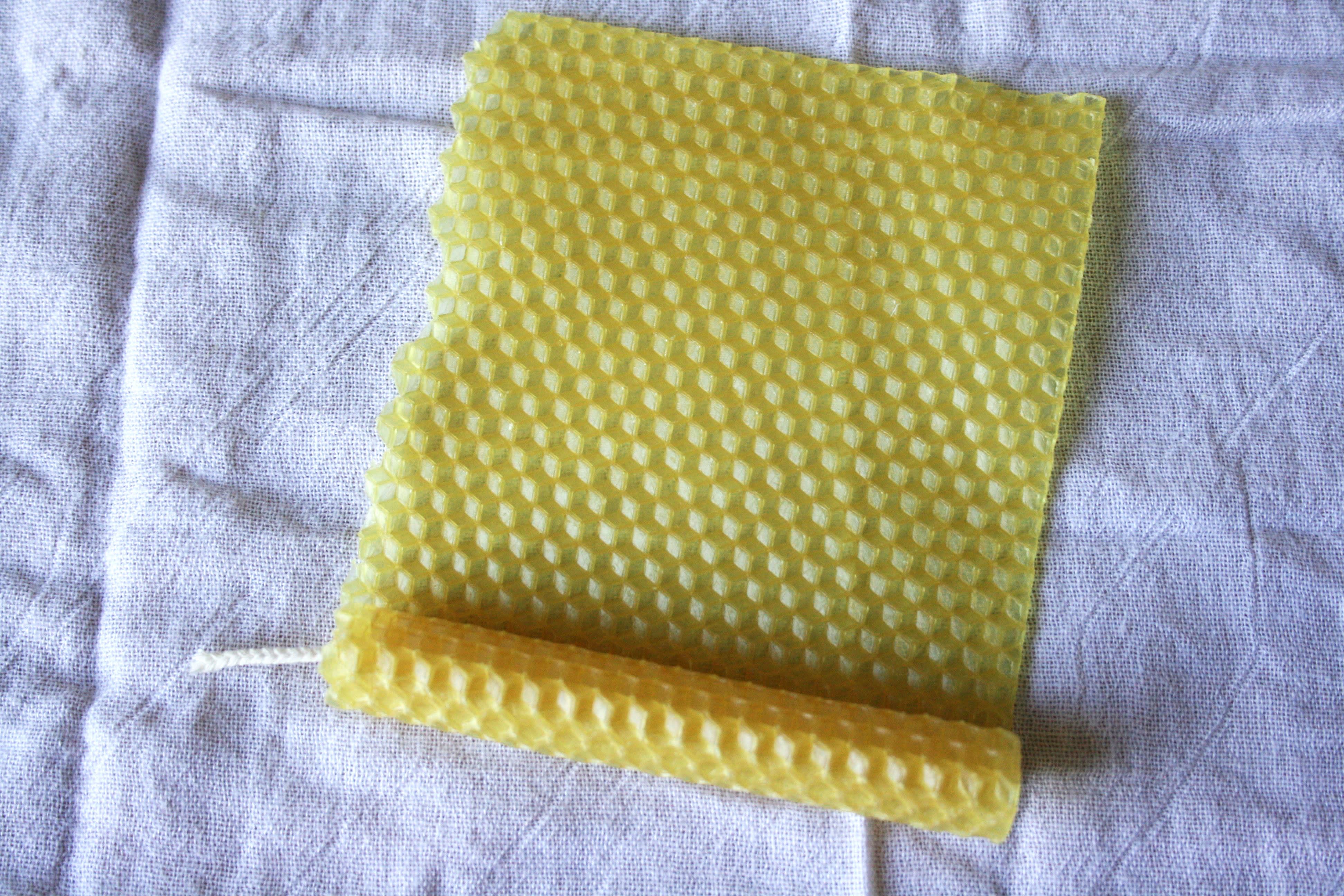 How To Make Rolled Beeswax Candles Kitchn