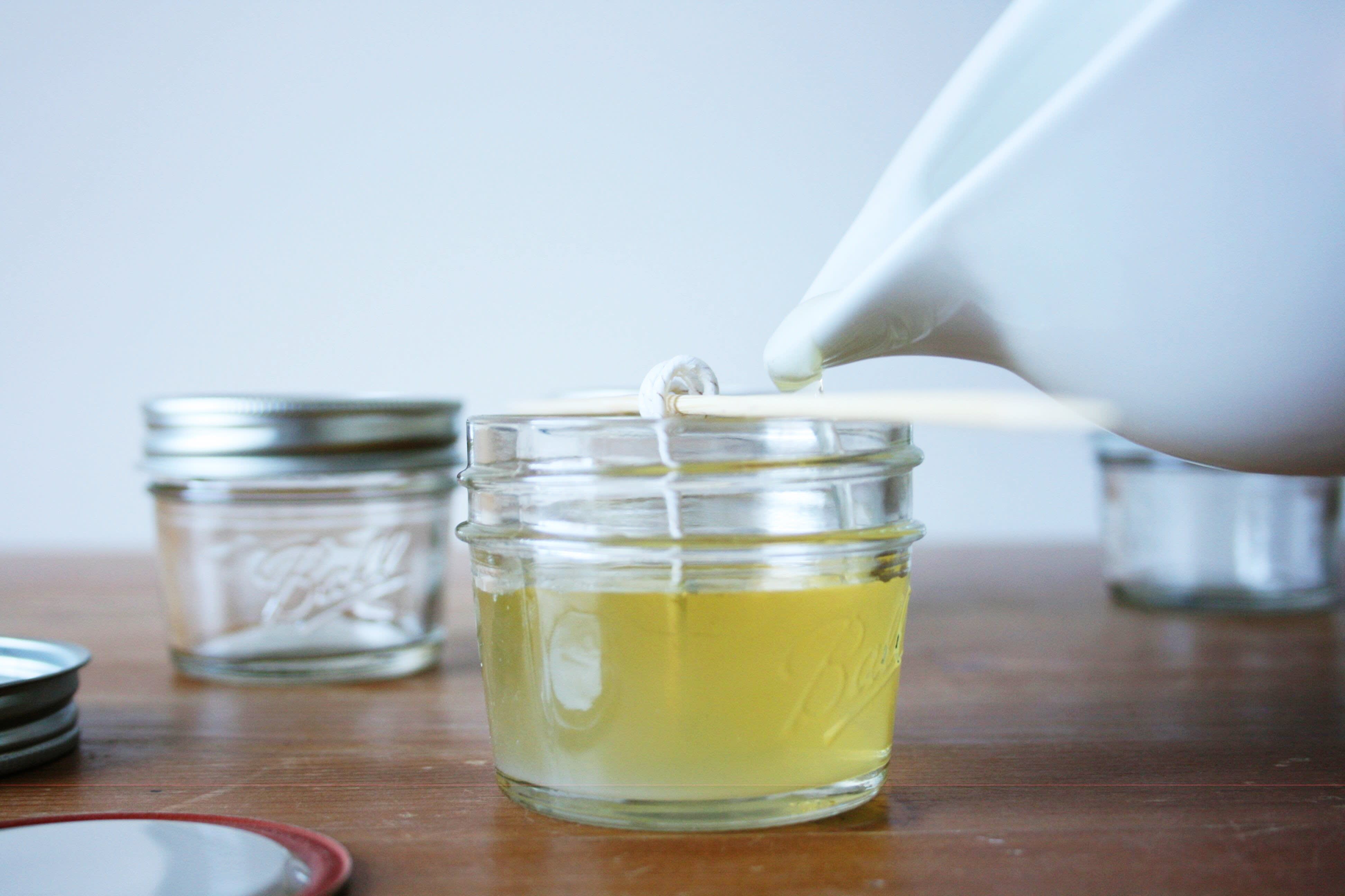 How To Make Soy Candles in Canning Jars Kitchn