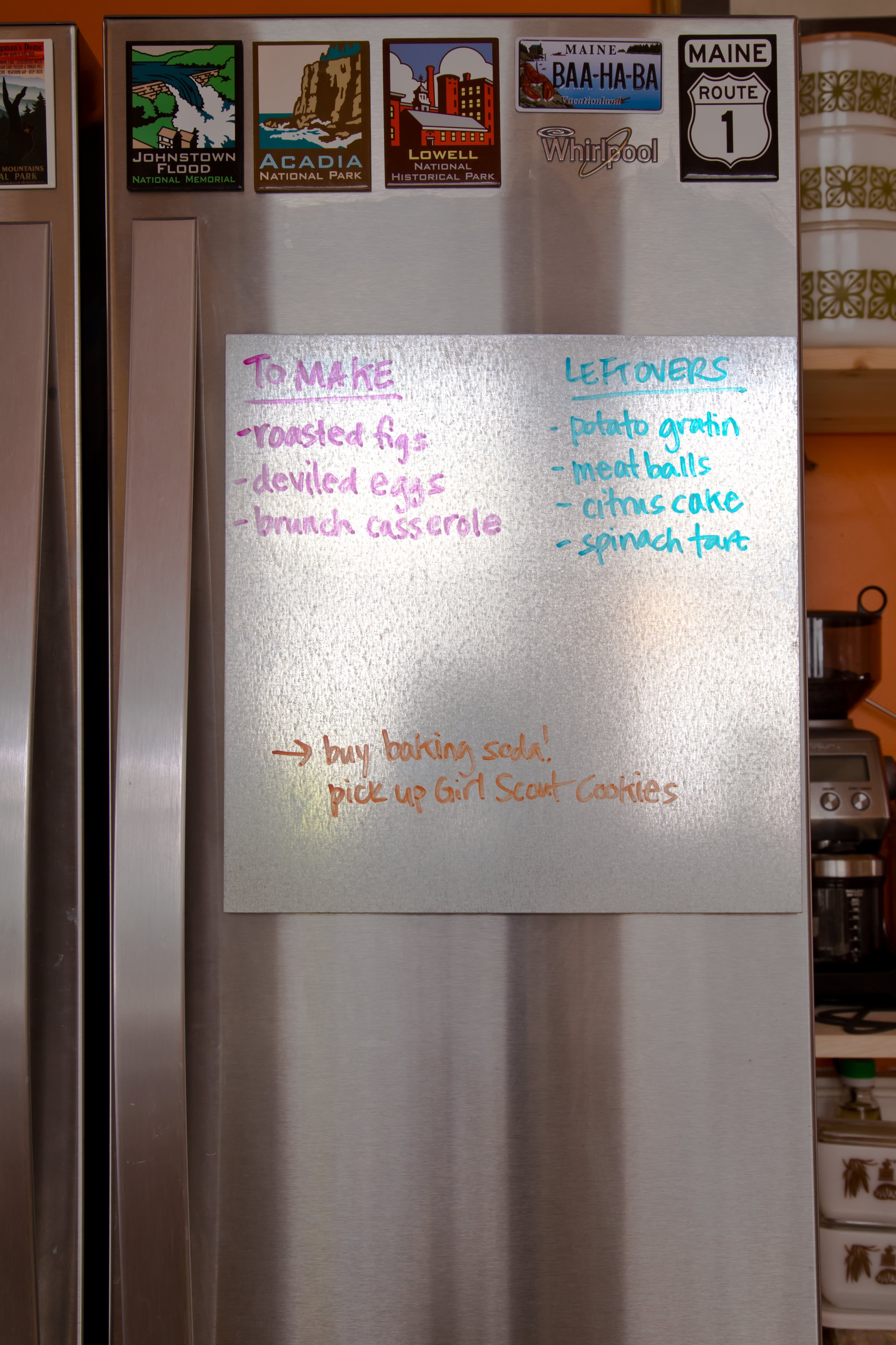 How To Make a Galvanized Steel Dry Erase Board