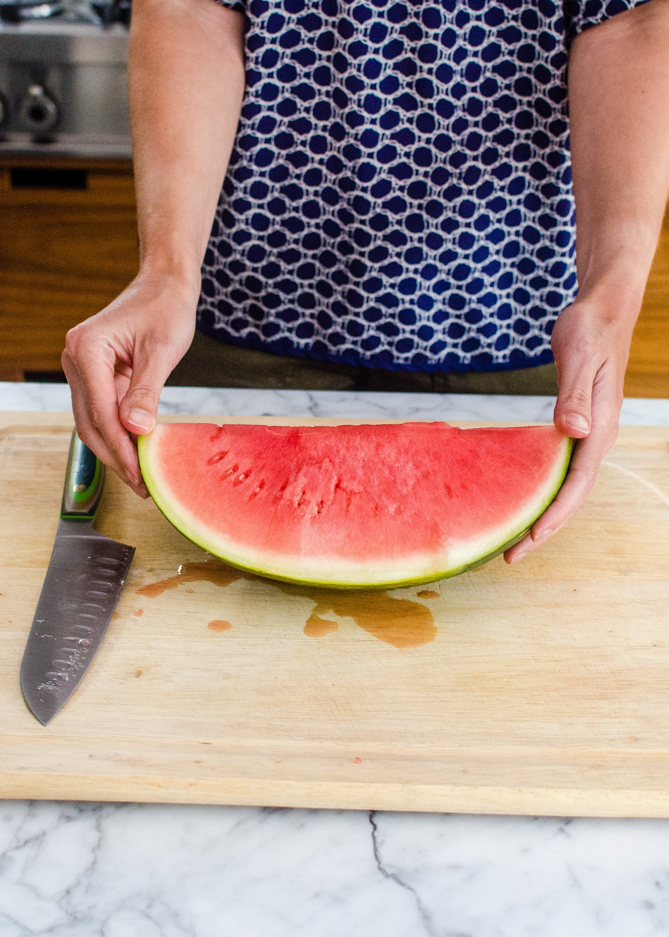 How to Cut Up a Watermelon - Step by Step Tutorial | Kitchn