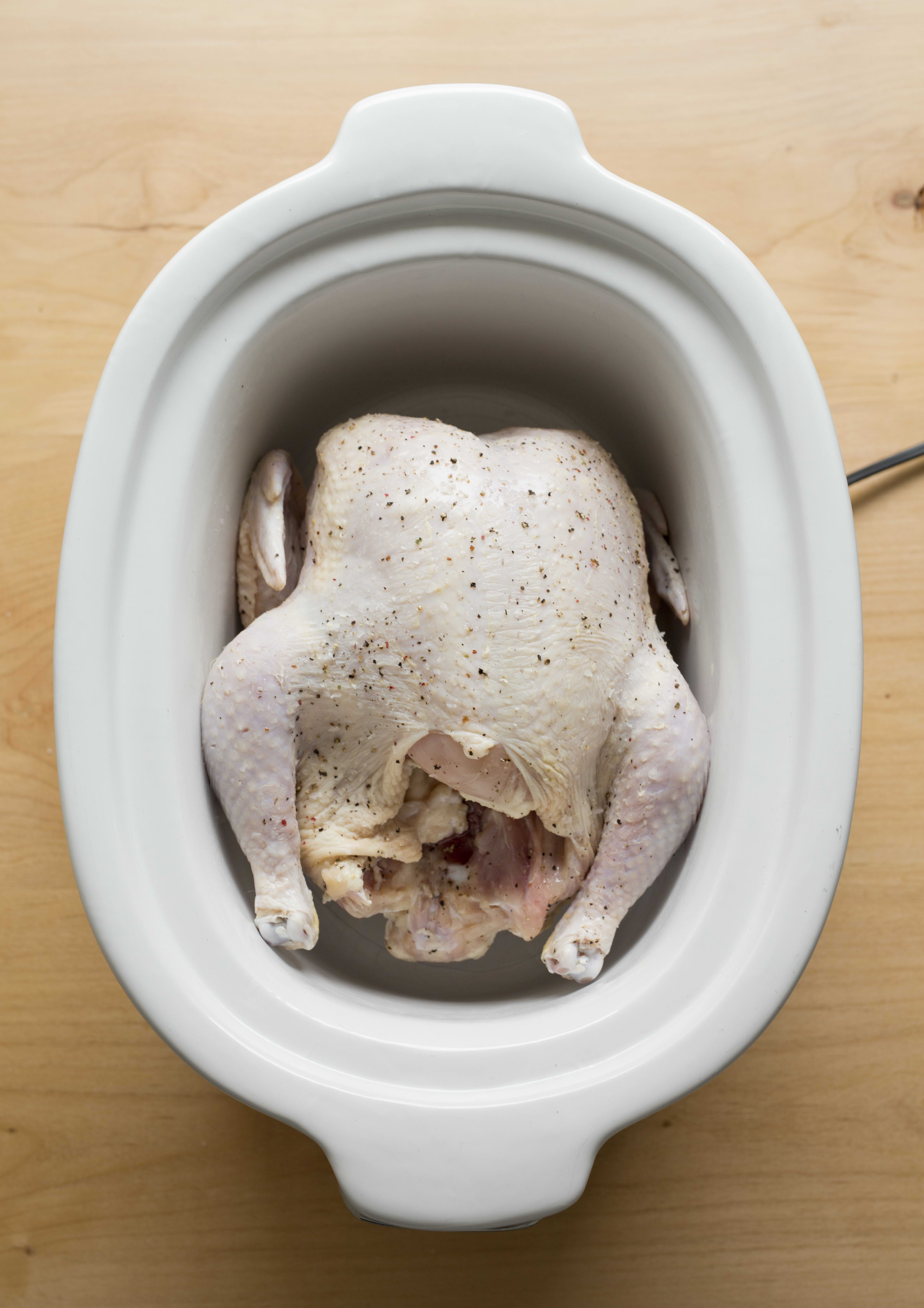 How To Cook a Whole Chicken in the Slow Cooker | Kitchn