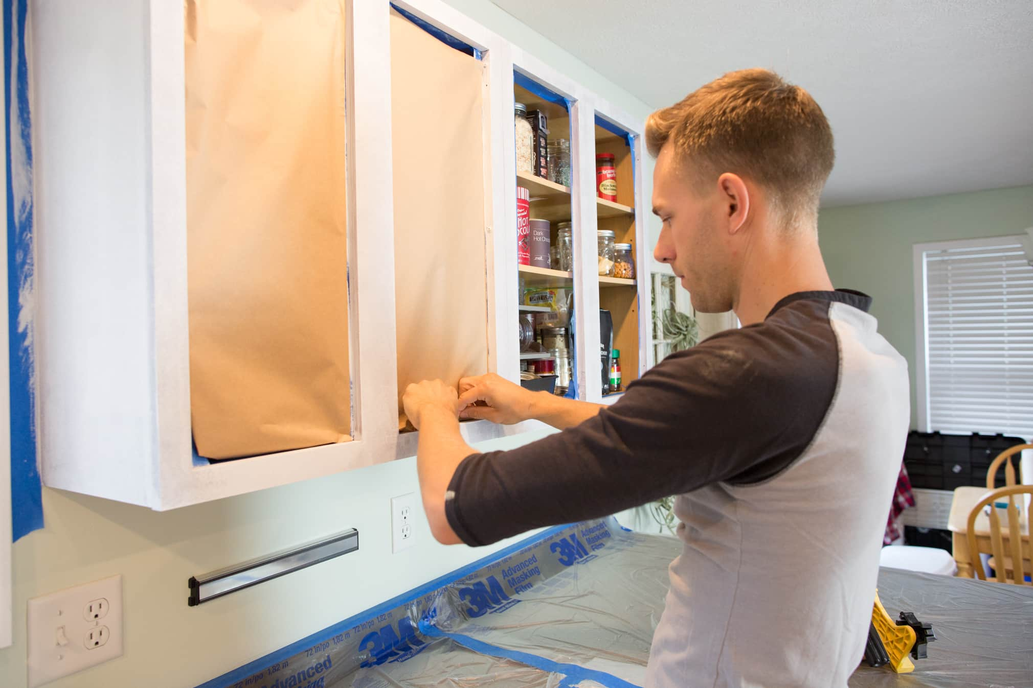 How To Paint Wood Kitchen Cabinets with White Paint | Kitchn