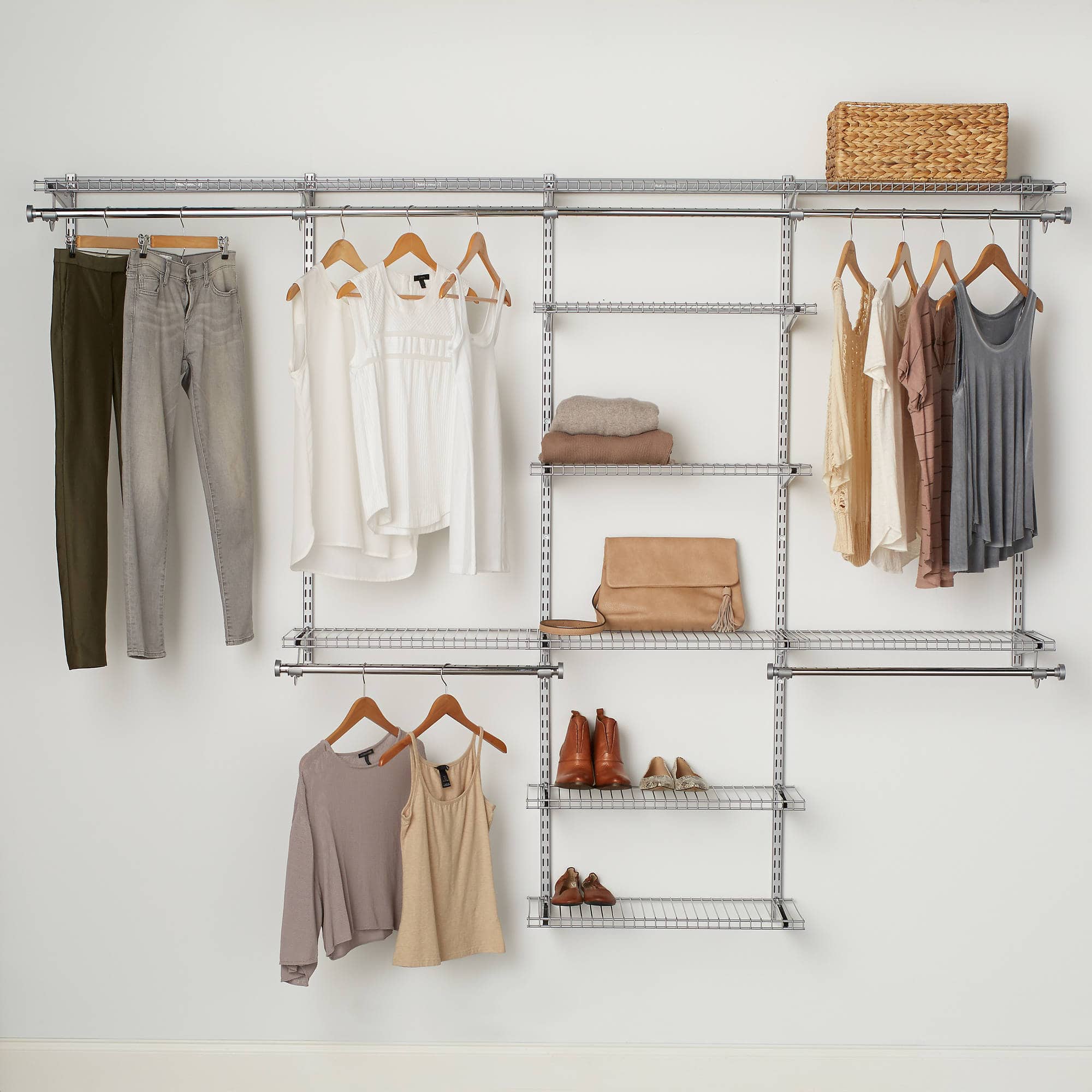 The Best Closet Systems To Organize Your Wardrobe Apartment Therapy