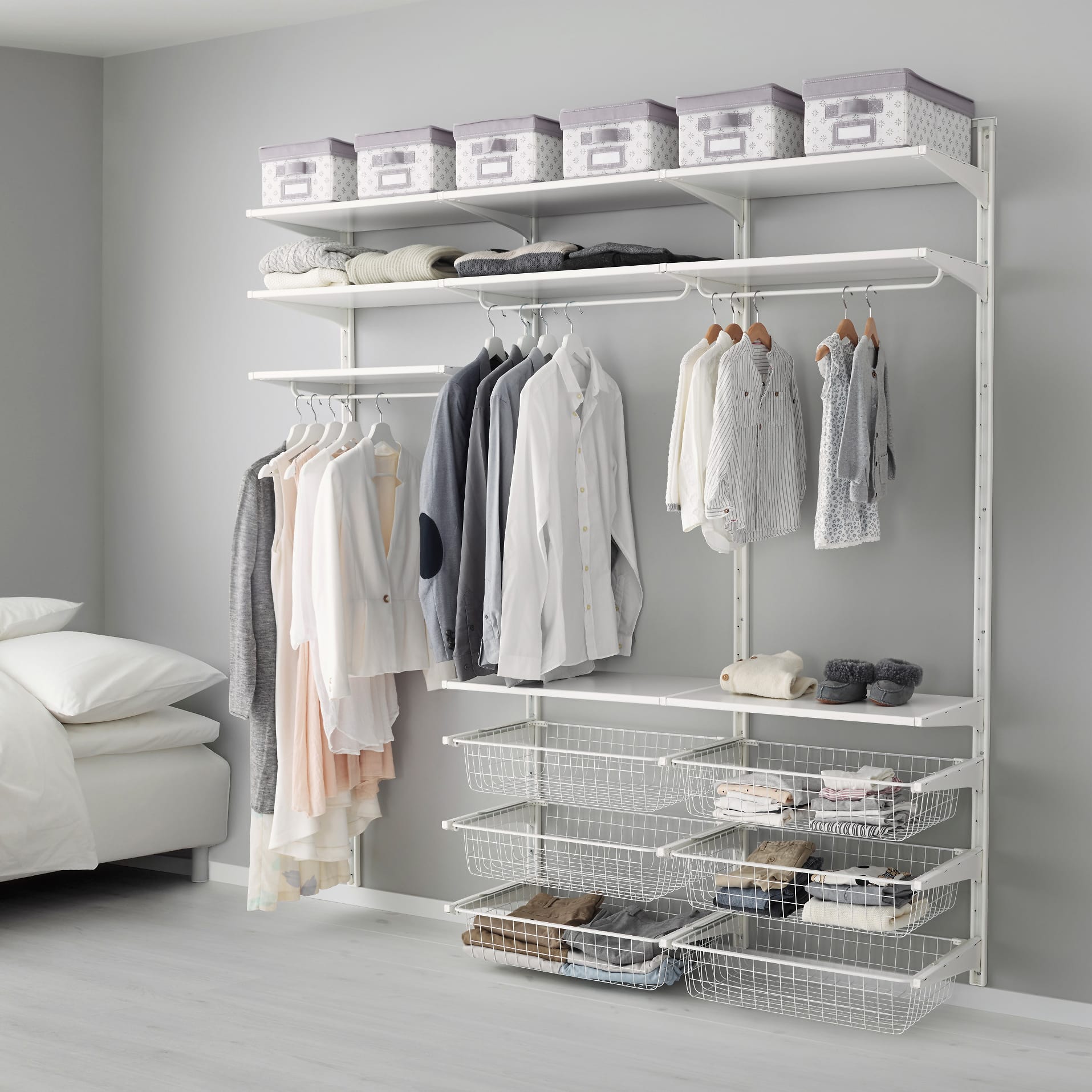 The Best Closet Systems To Organize Your Wardrobe Apartment Therapy