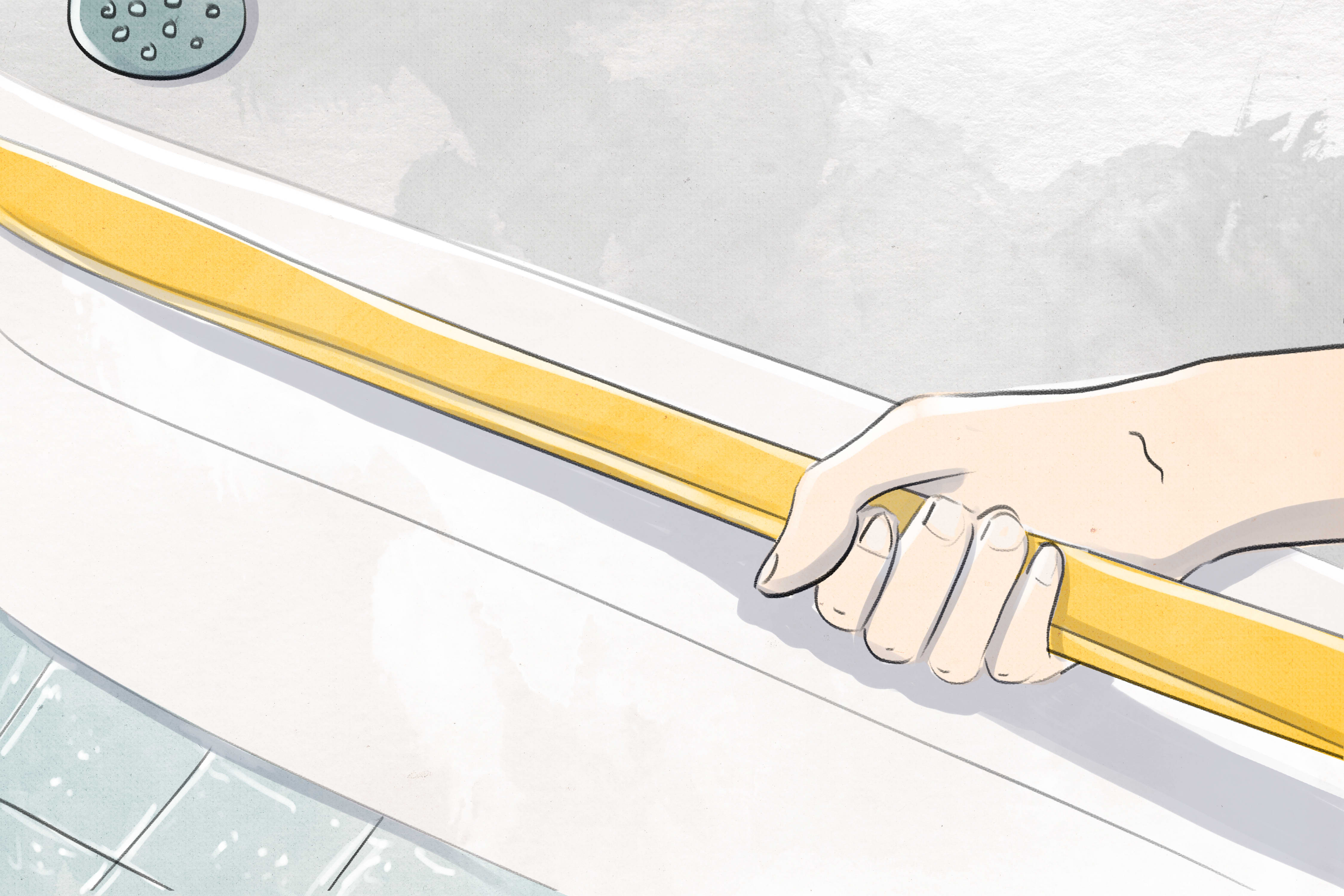 Removing Old Bulky Shower Doors Is Much Easier Than You Think Image Credit Amber Day For Apartment Therapy