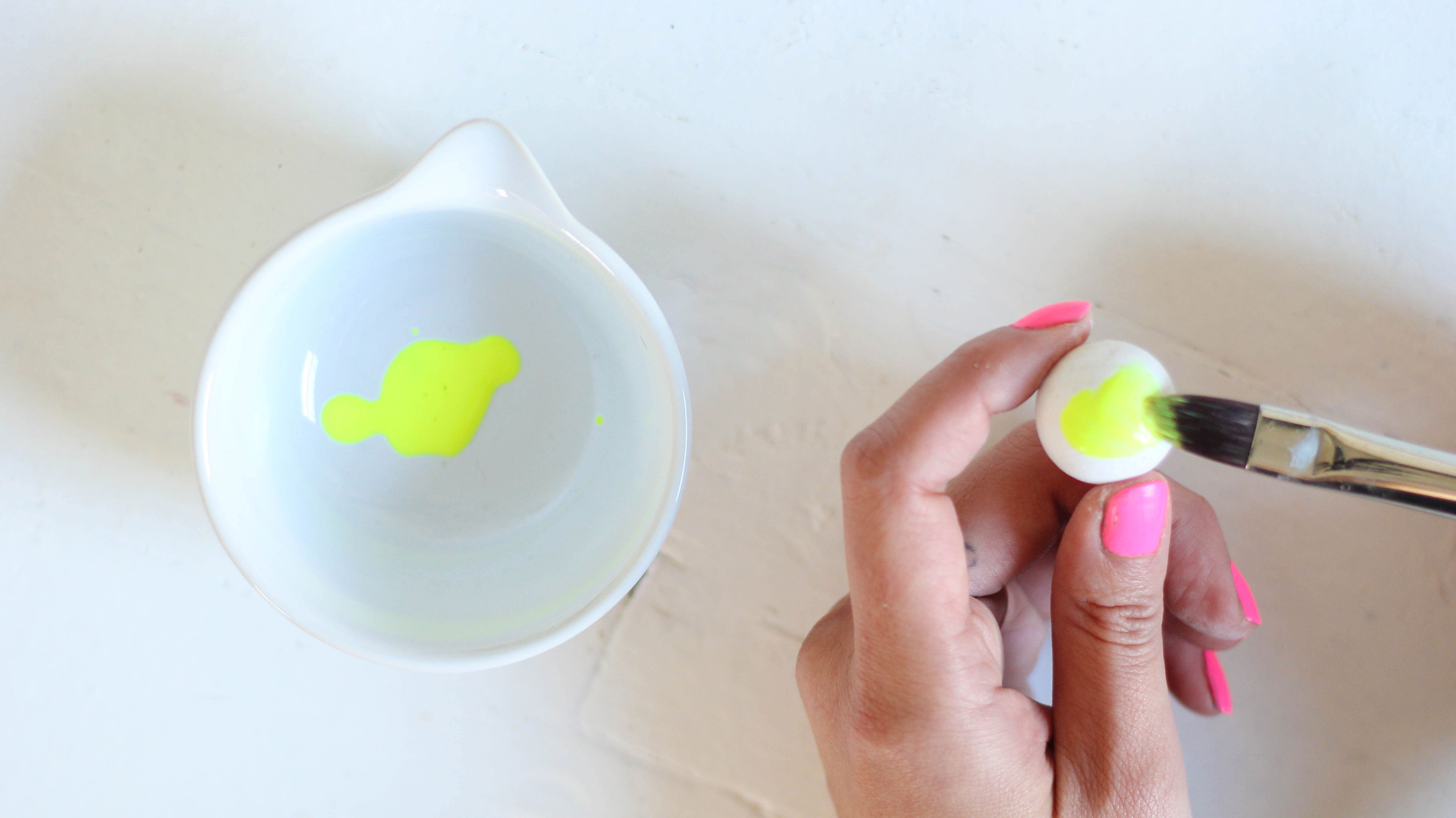 DIY Home Decor How To Make a Modern Beaded Wood Trivet Apartment Therapy