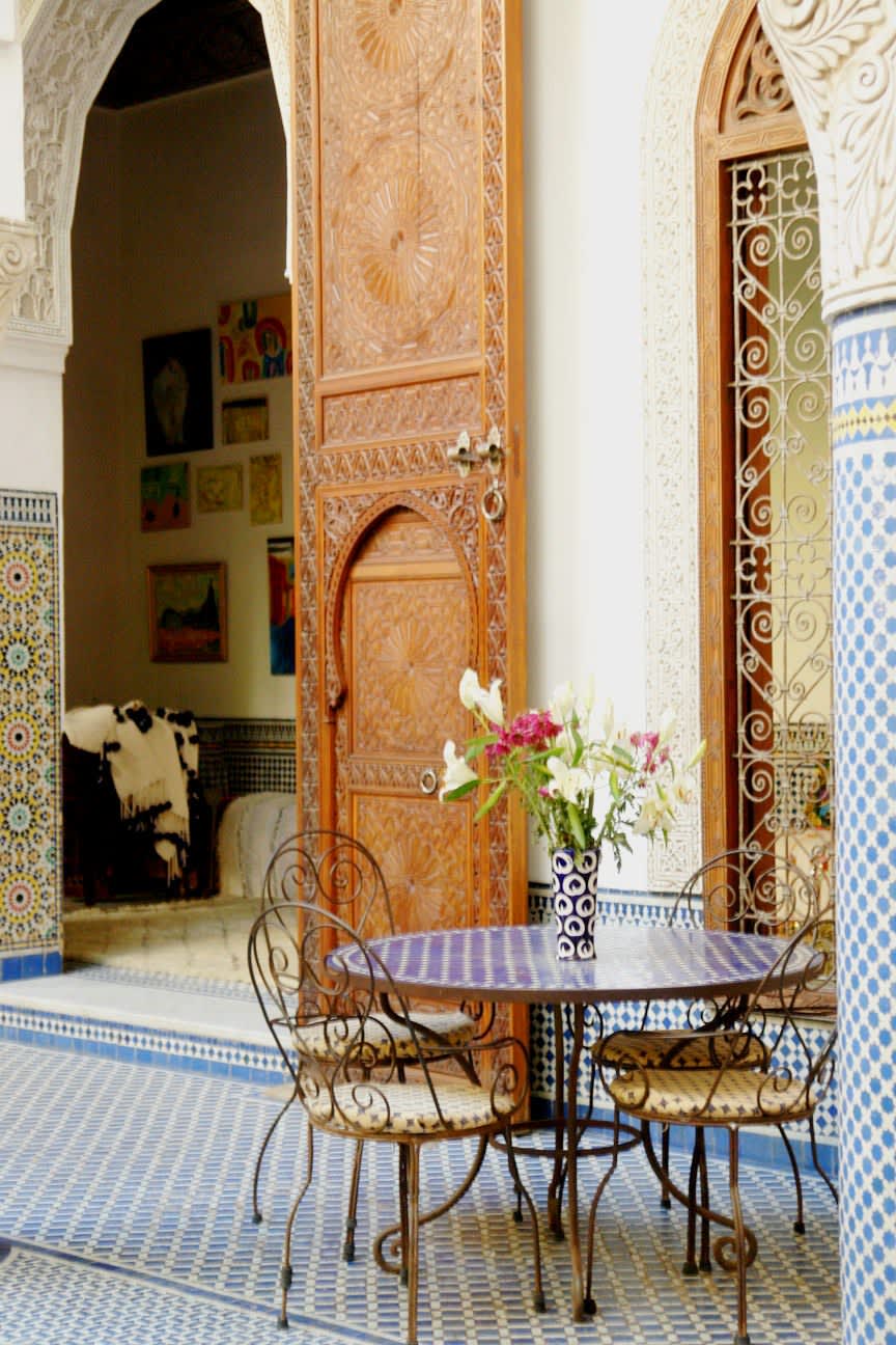 Nina & Mohamed’s Textured, Patterned Paradise in Morocco | Apartment ...
