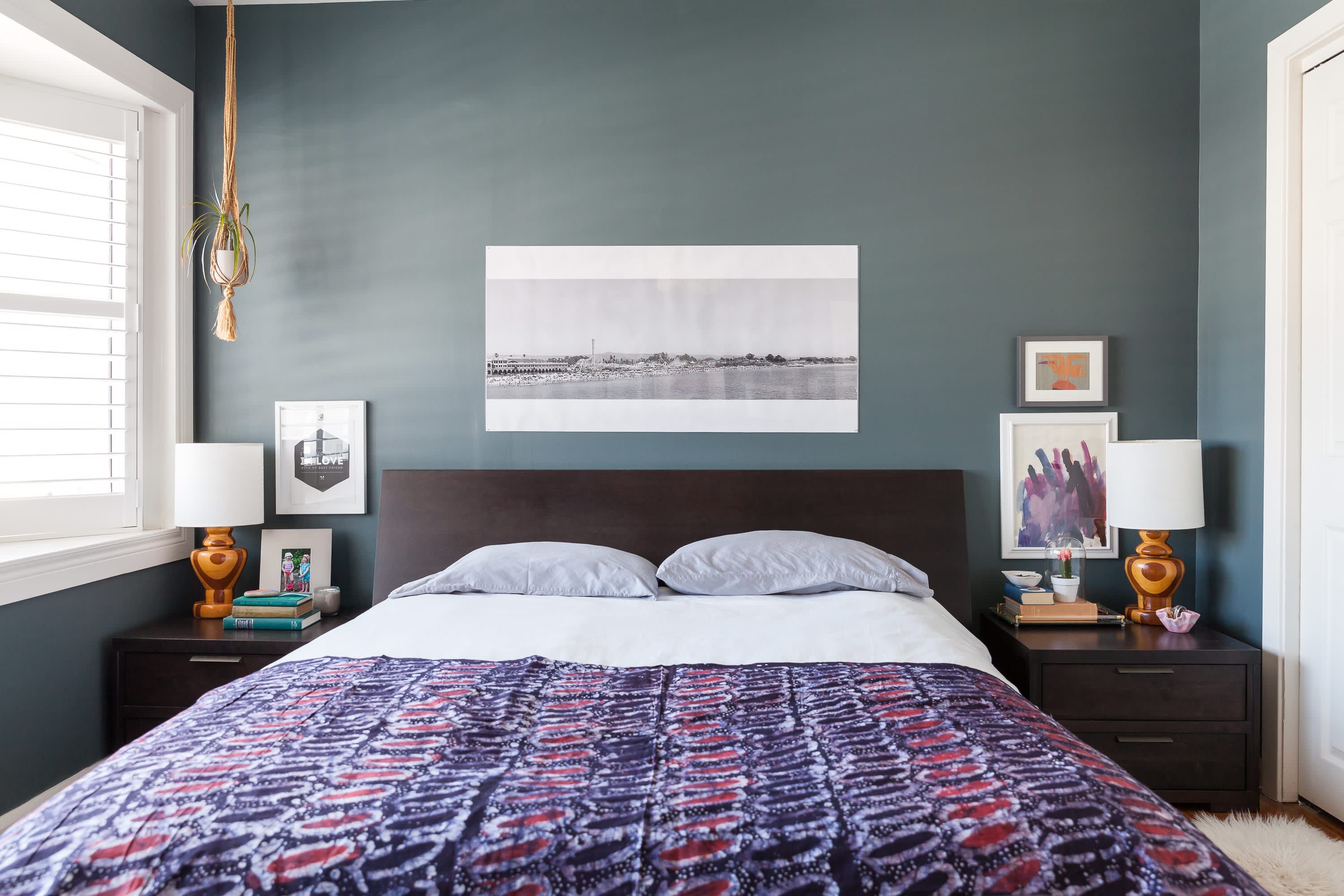 How To NAIL The Perfect Placement When Hanging Art Above The Bed 