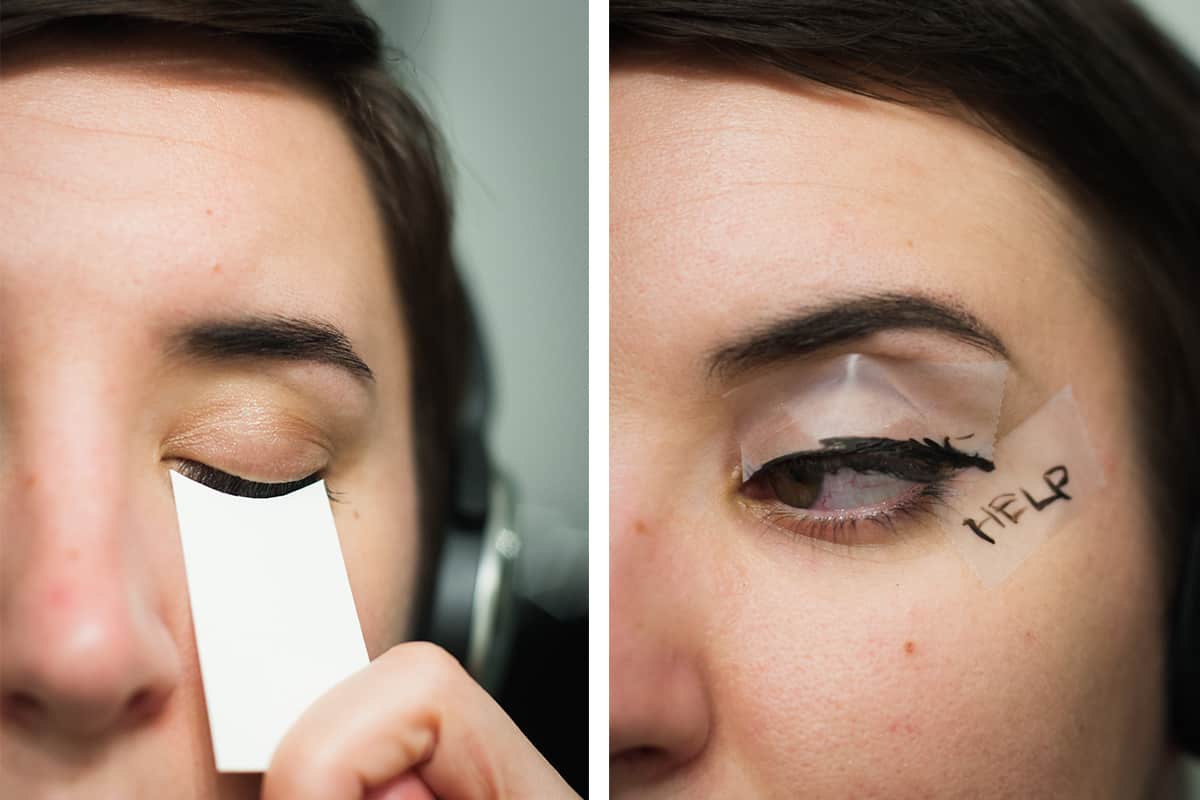 Liquid Eyeliner Tips Hacks Apartment Therapy