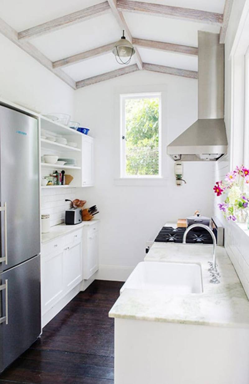 Make It Work: 9 Smart Design Solutions for Narrow Galley ...