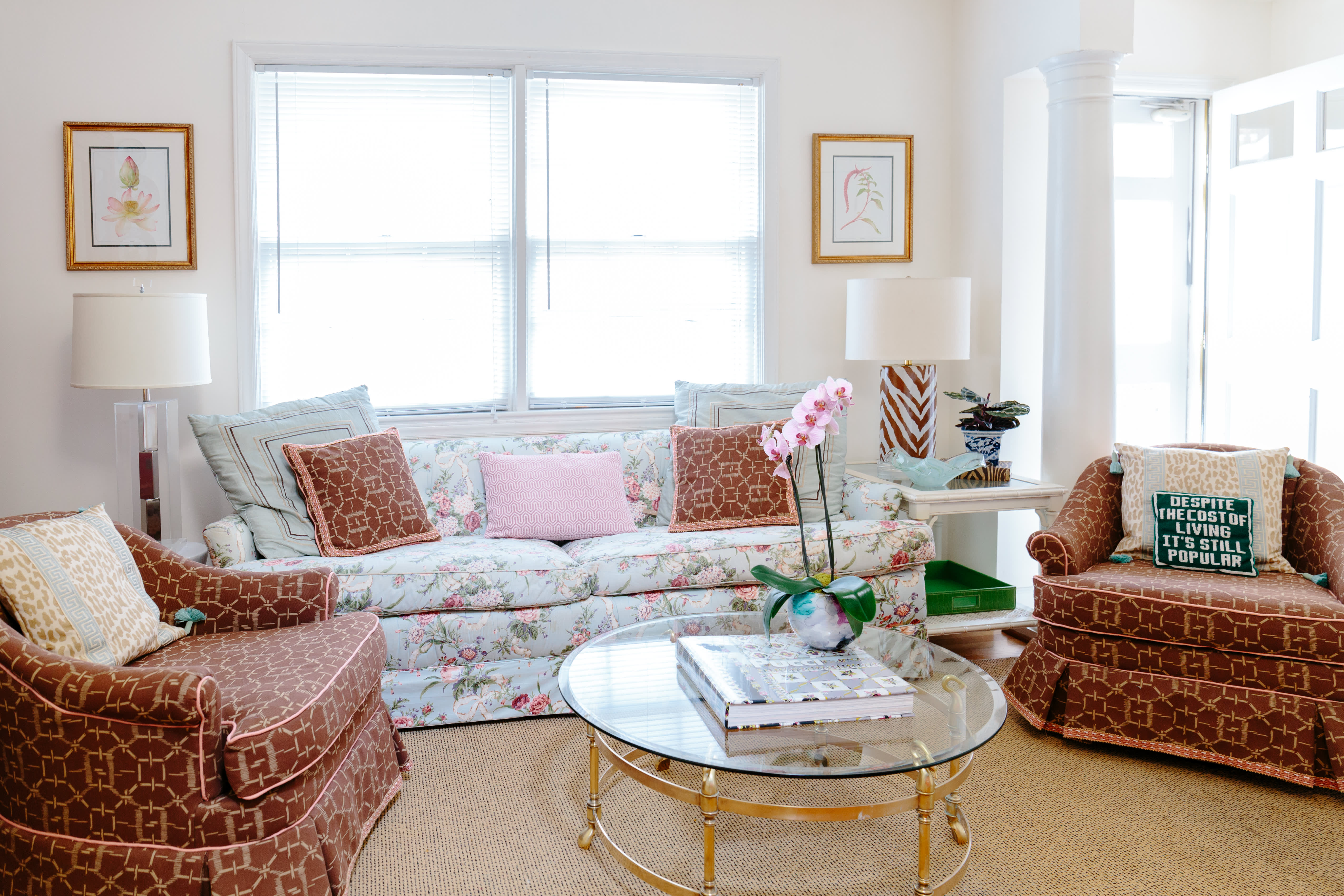 House Tour A Print And Pattern Filled Raleigh Al Apartment A Textile Lover 8217 S Print 038 Pattern Paradise Gallery
