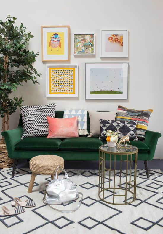The Couch Trend for 2017 Stylish Emerald Green Sofas
