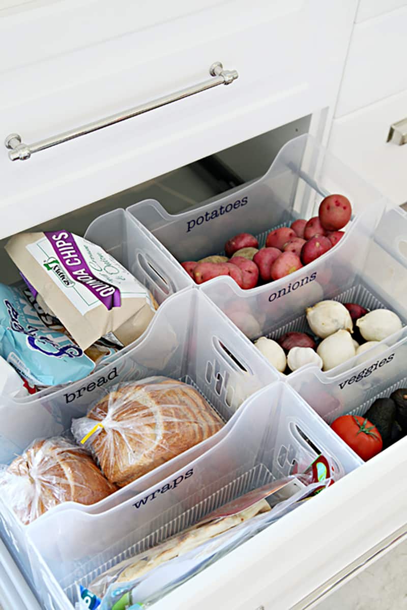 9 Ways to Organize a Kitchen Without Many (or Any ...