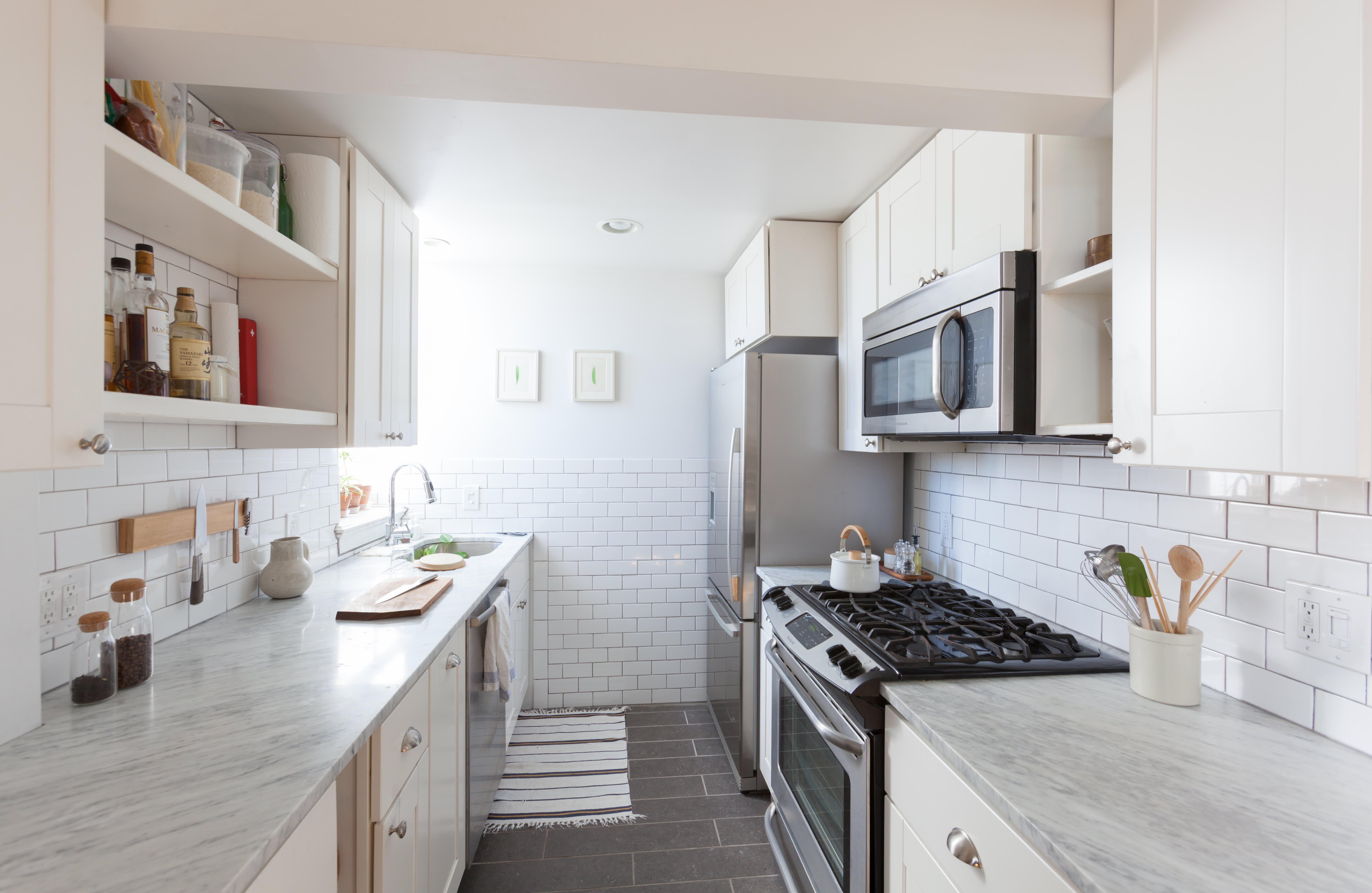 small condo galley kitchen design