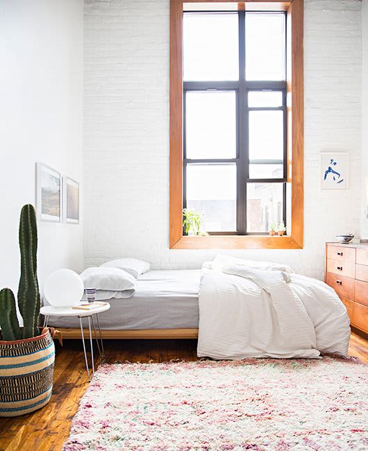 Bedrooms With the Bed Against the Window Apartment Therapy