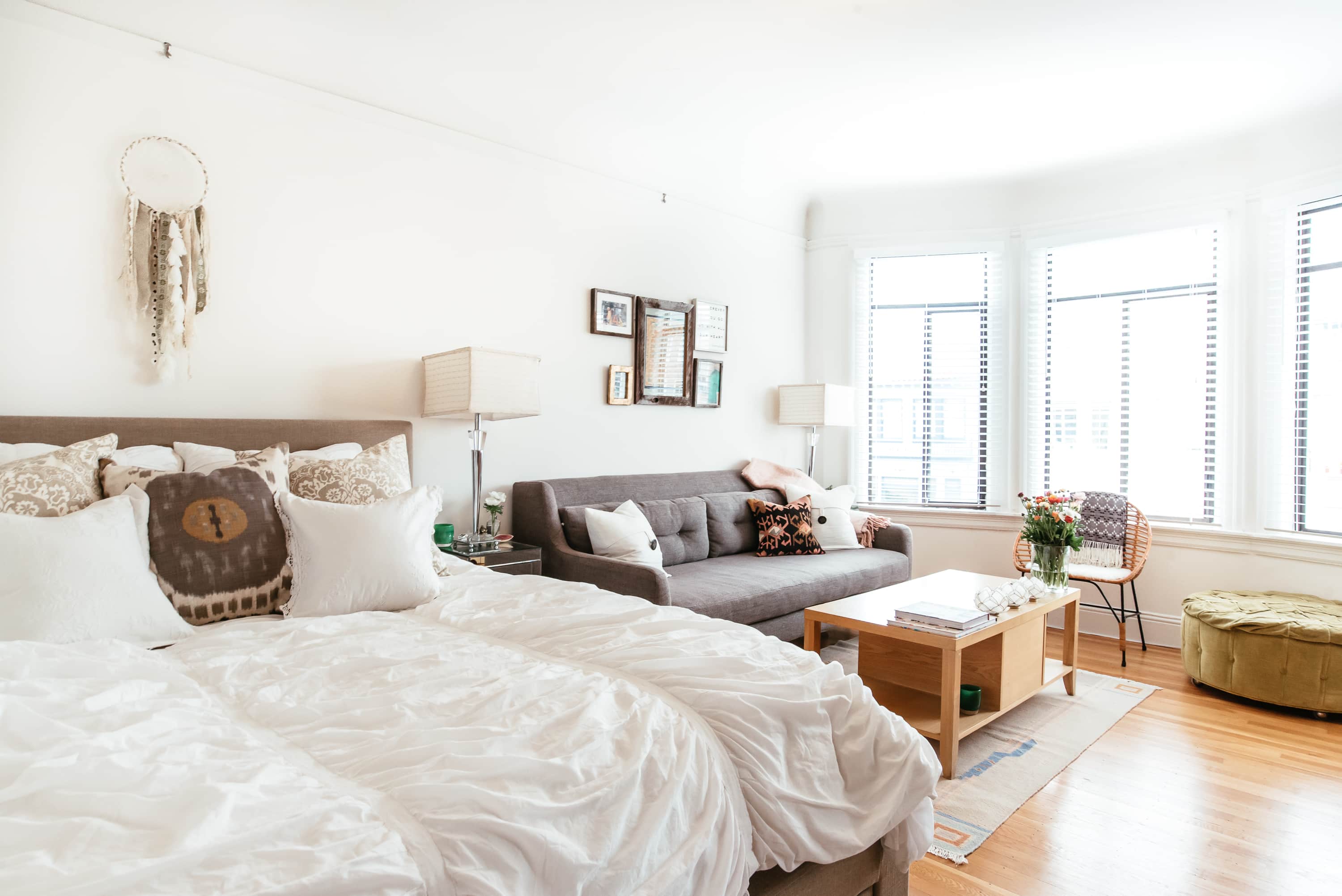 House Tour A Small Boho Chic San Francisco Studio Apartment Therapy