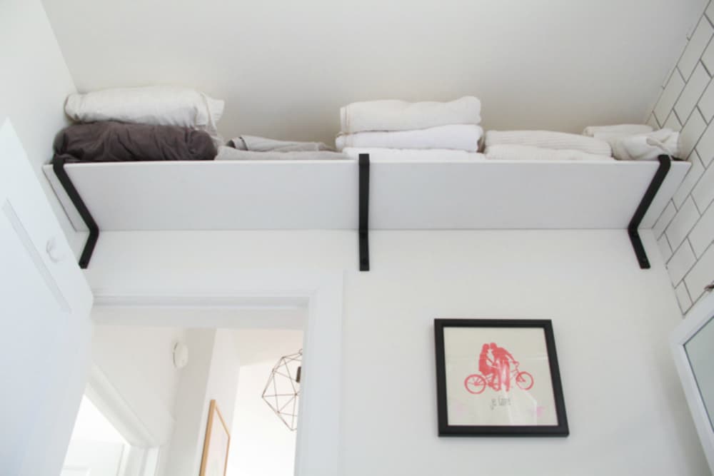Ideas For Hanging Amp Storing Towels In A Small Bathroom