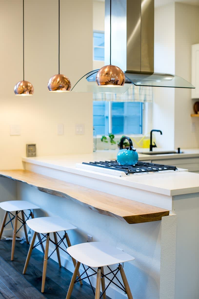 Look We Love: Live Edge Details in the Kitchen | Apartment ...