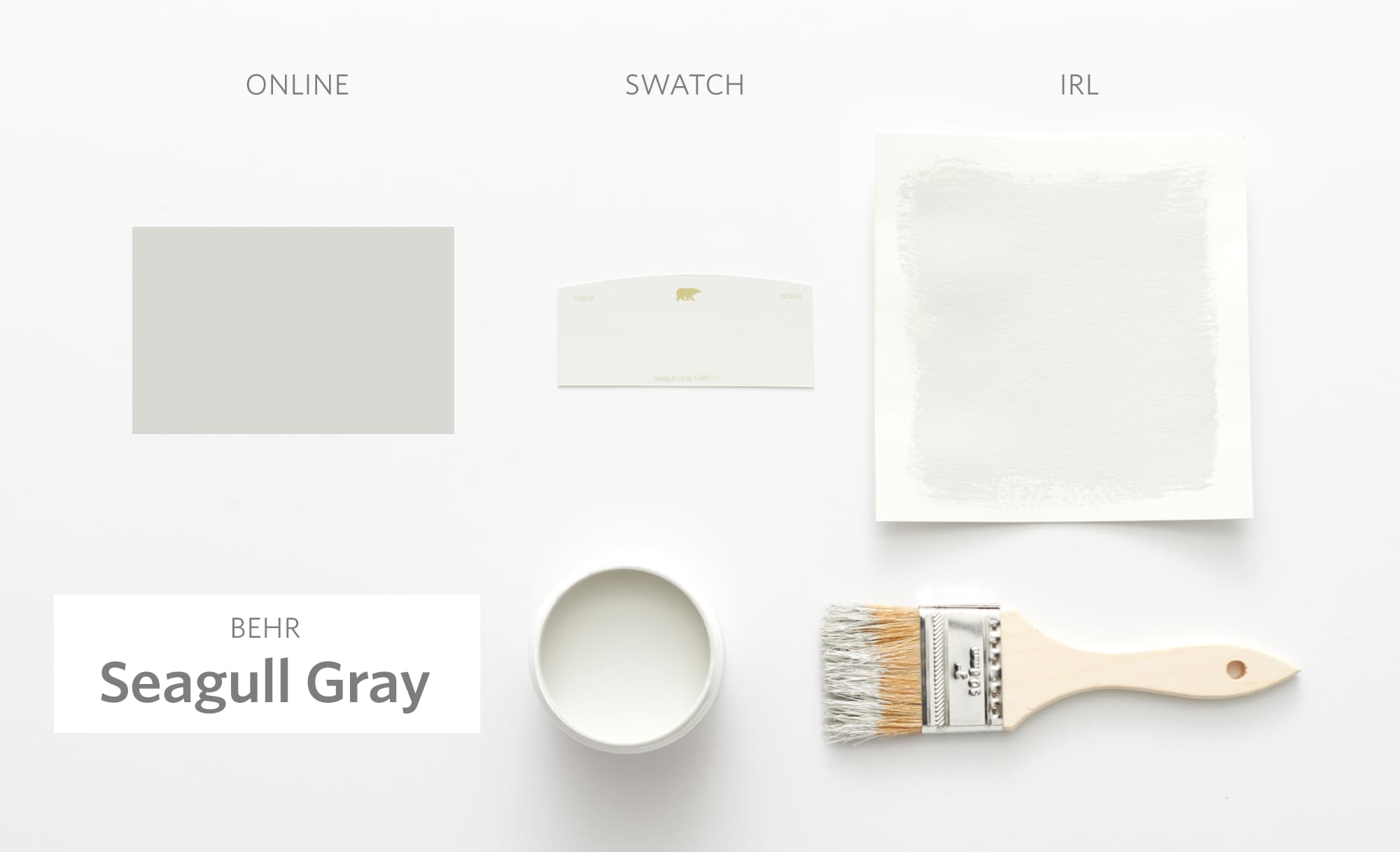Color Cheat Sheet The Best Gray Paint Colors Apartment Therapy