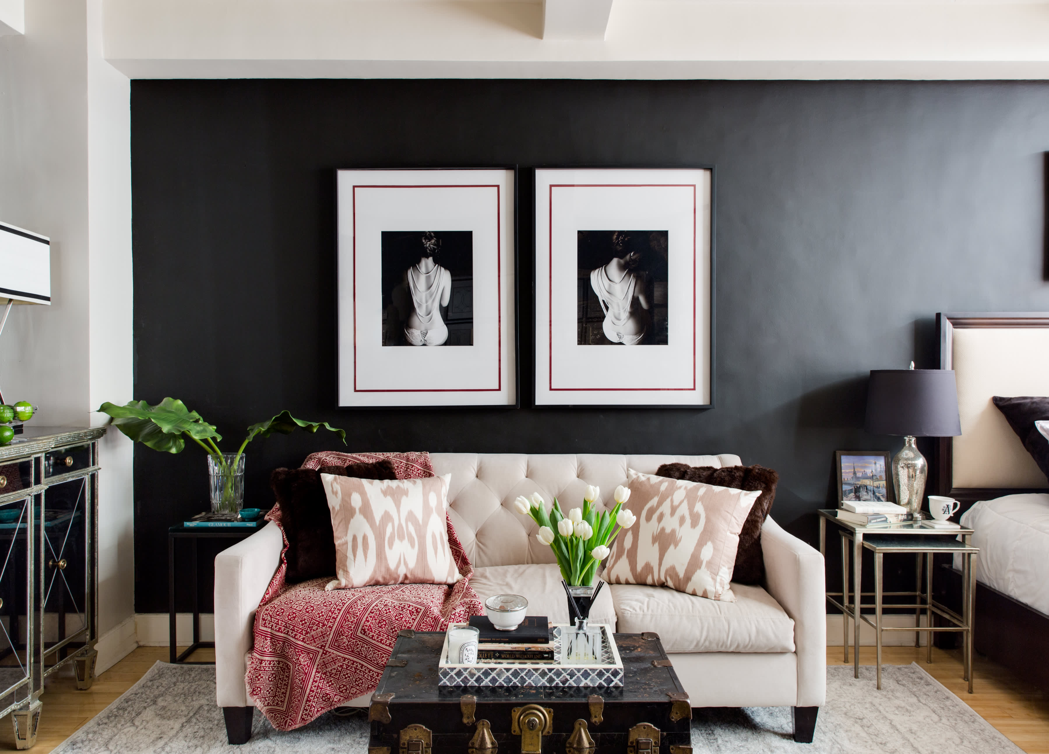 Design Tips for Painting Dark Walls in Small Rooms Apartment Therapy