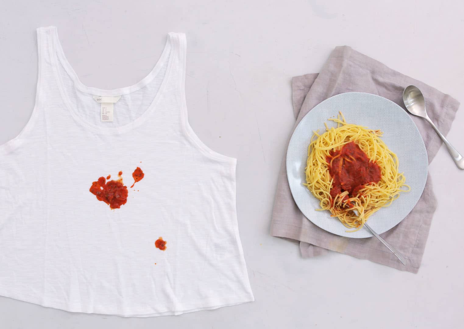 Image result for sauce stain