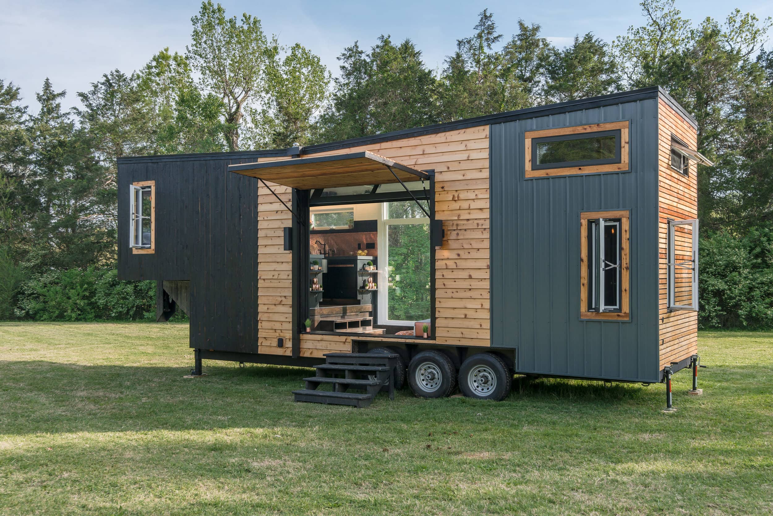 This Tiny House Squeezes So Much Style Into 250 Square Feet Apartment Therapy