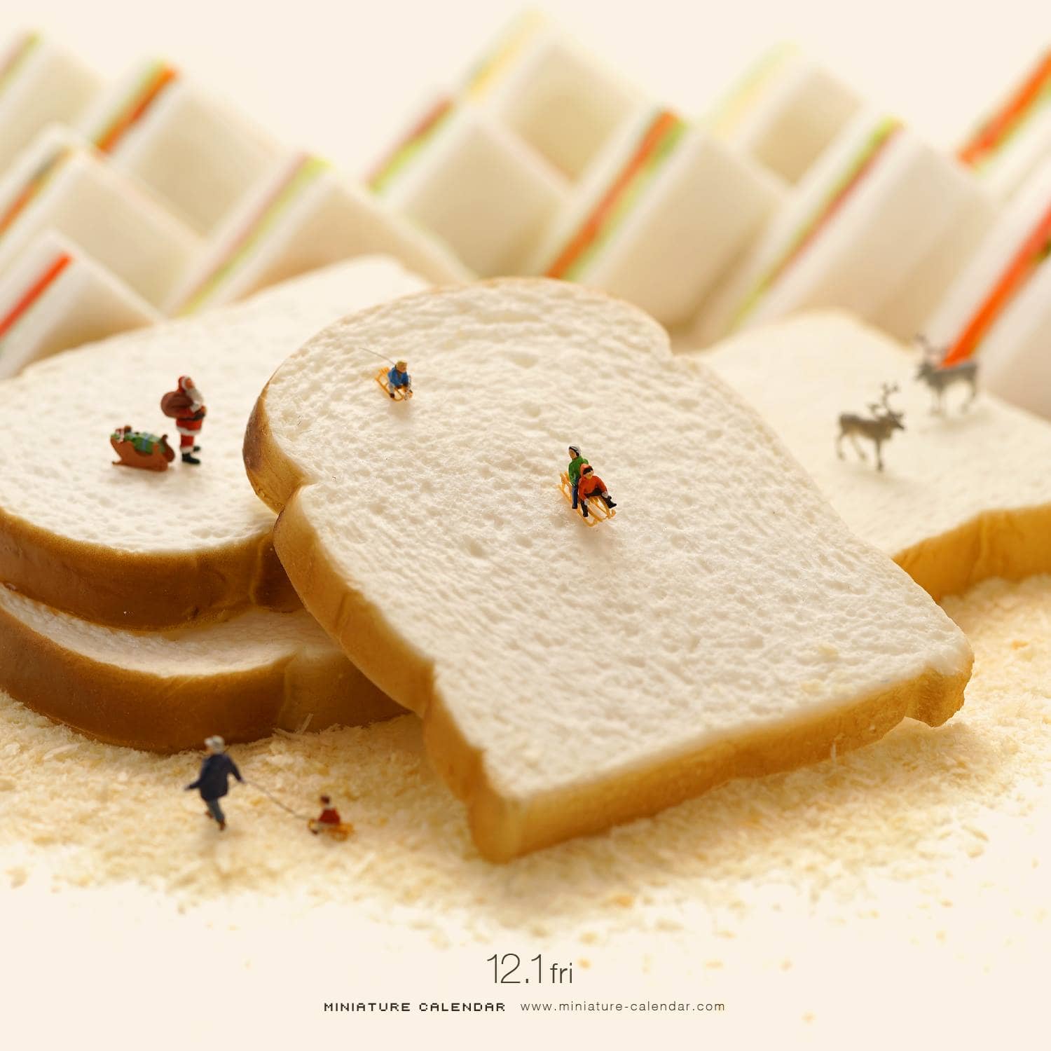 This Free Daily Calendar is a Whimsical Wonderland of Miniatures ...