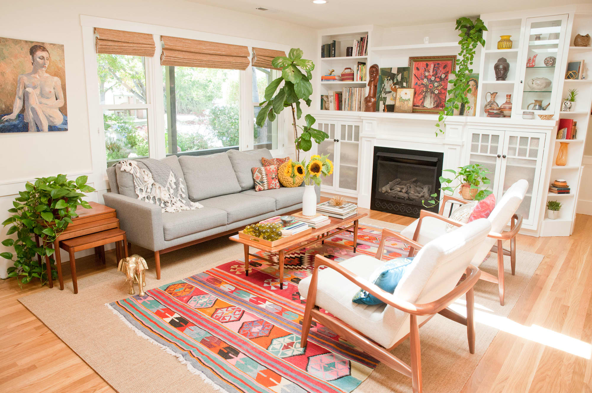 apartment therapy living room makeover
