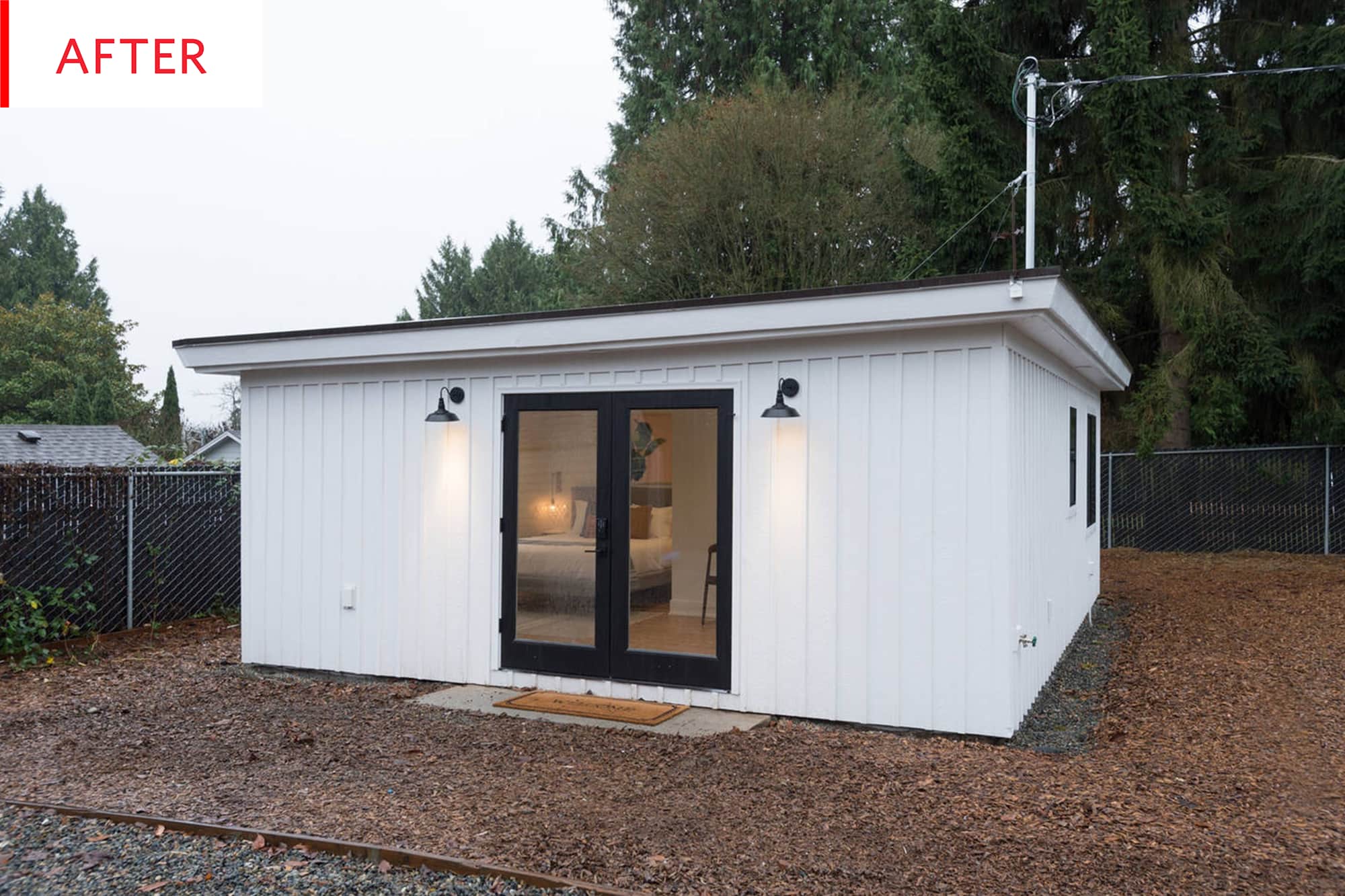 Before & After From Garage to Airbnb Apartment Therapy