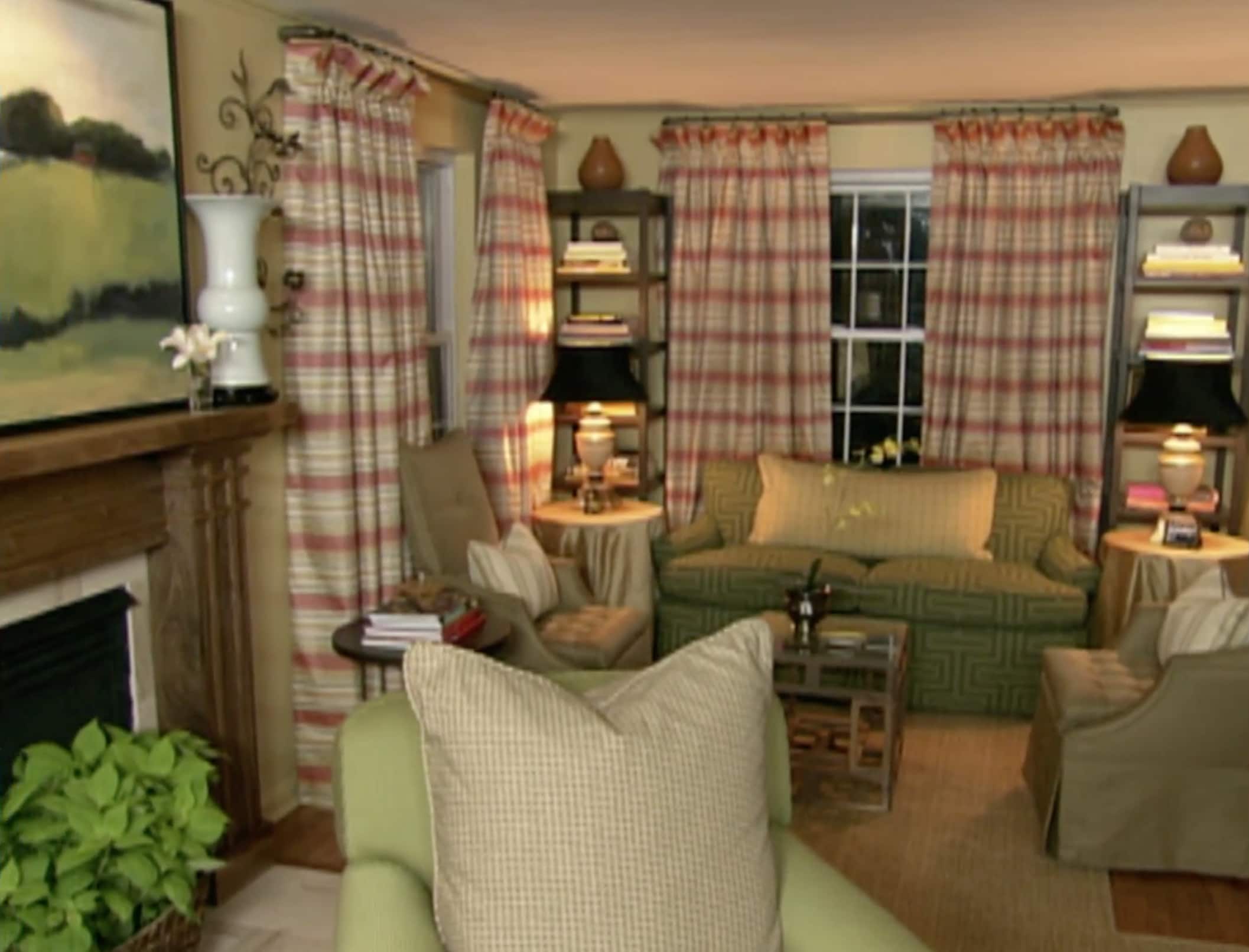 trading spaces brown living room