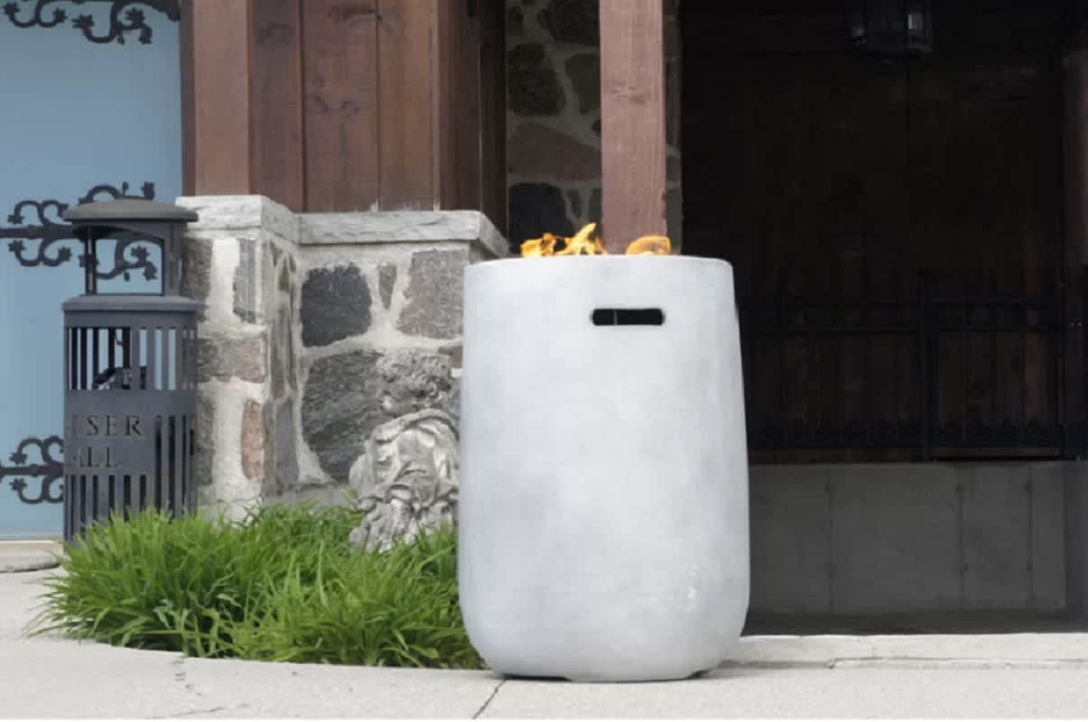 The Best Fire Columns Outdoor Pit Alternative Apartment Therapy Image Credit Wayfair