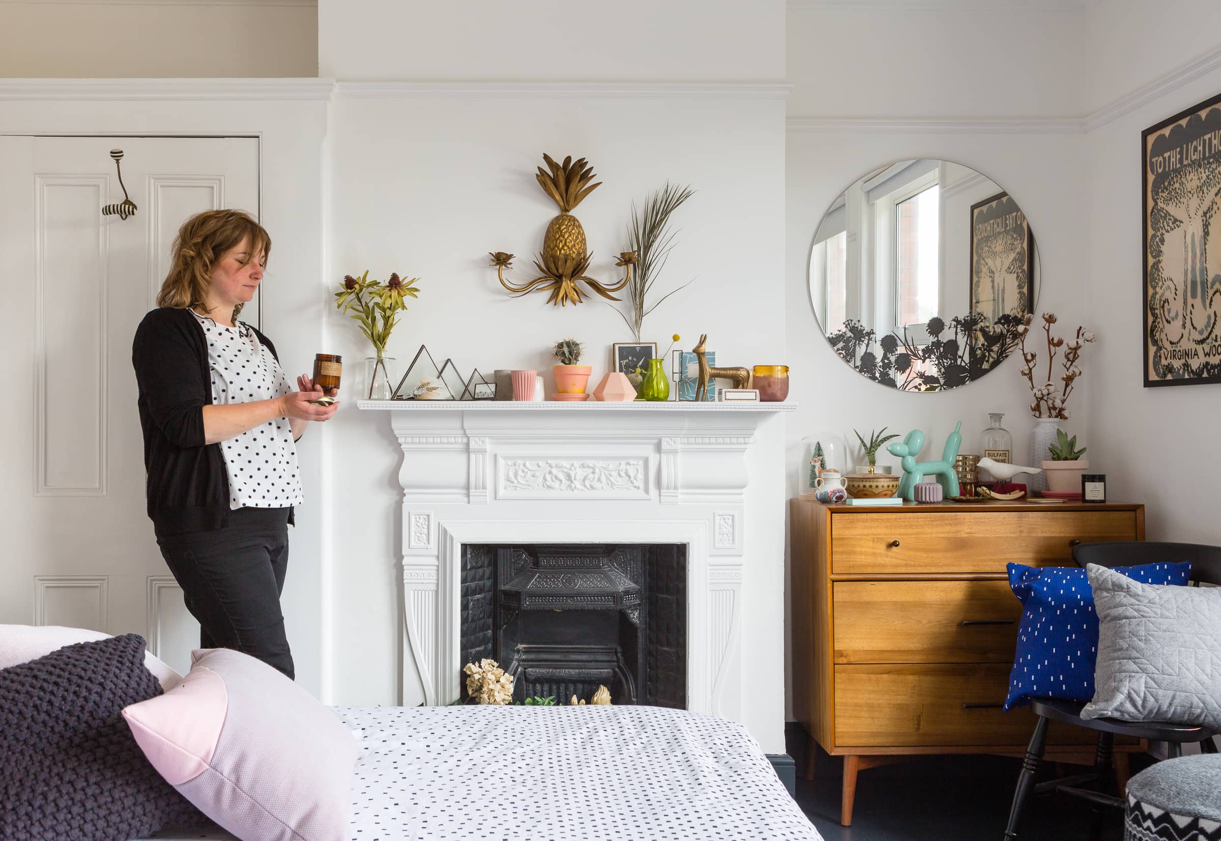 House Tour A Design Blogger S Colorful London Home Apartment Therapy Color Pattern And Patina In A Design Blogger 8217 S London Home