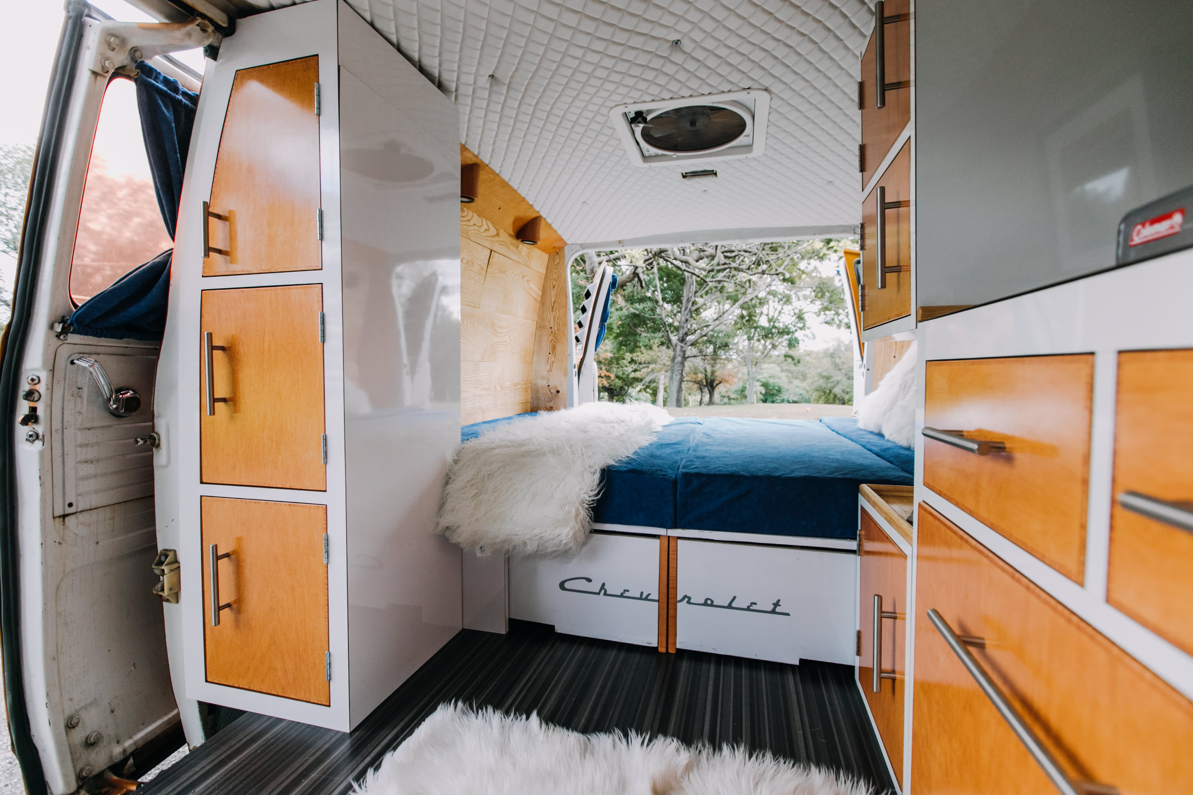 1970s Van Conversion Tiny Home Tour Apartment Therapy