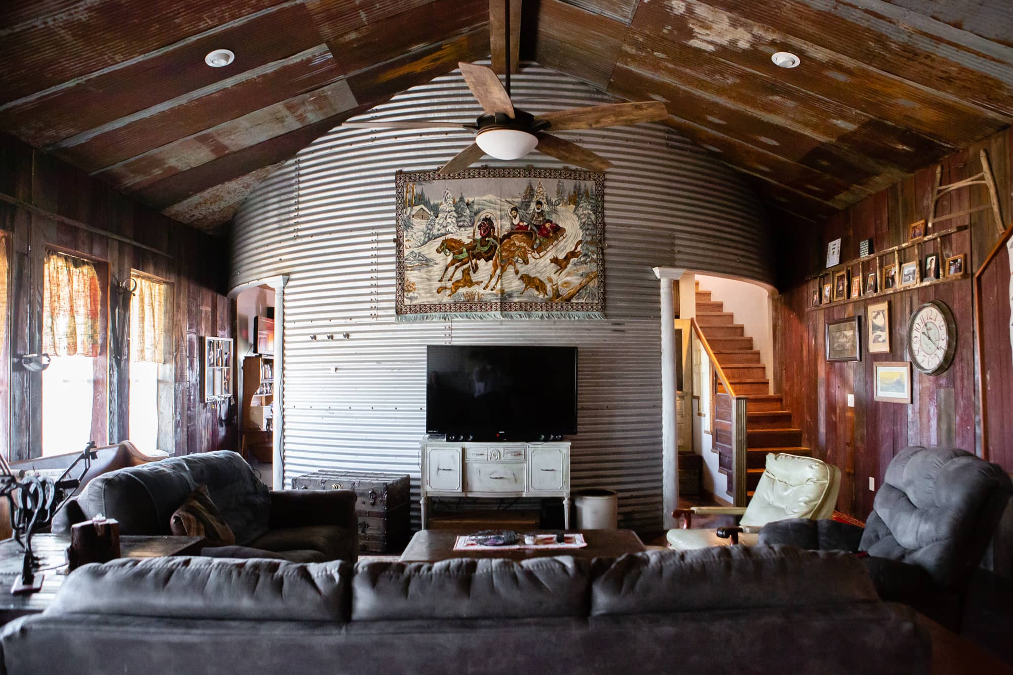 Grain Bins Turned into a Handmade DIY Home Tour Apartment Therapy