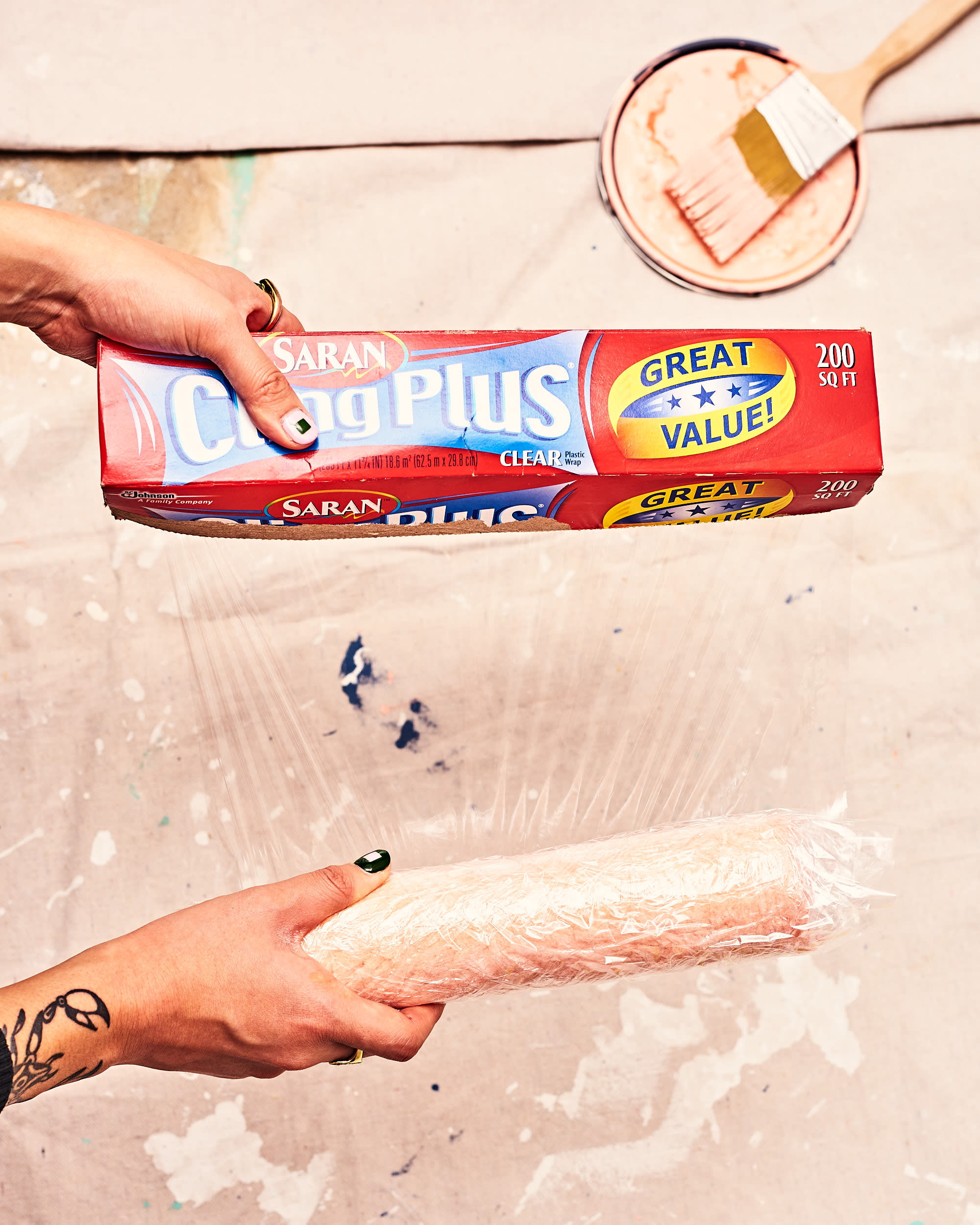 Paint Roller Tips Easy Painting Hacks Kitchn