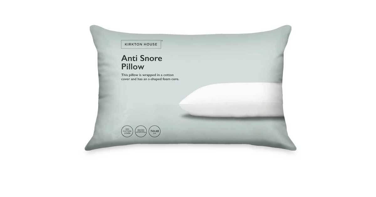 Aldi UK Just Brought Back Their Famous AntiSnoring Pillow Apartment