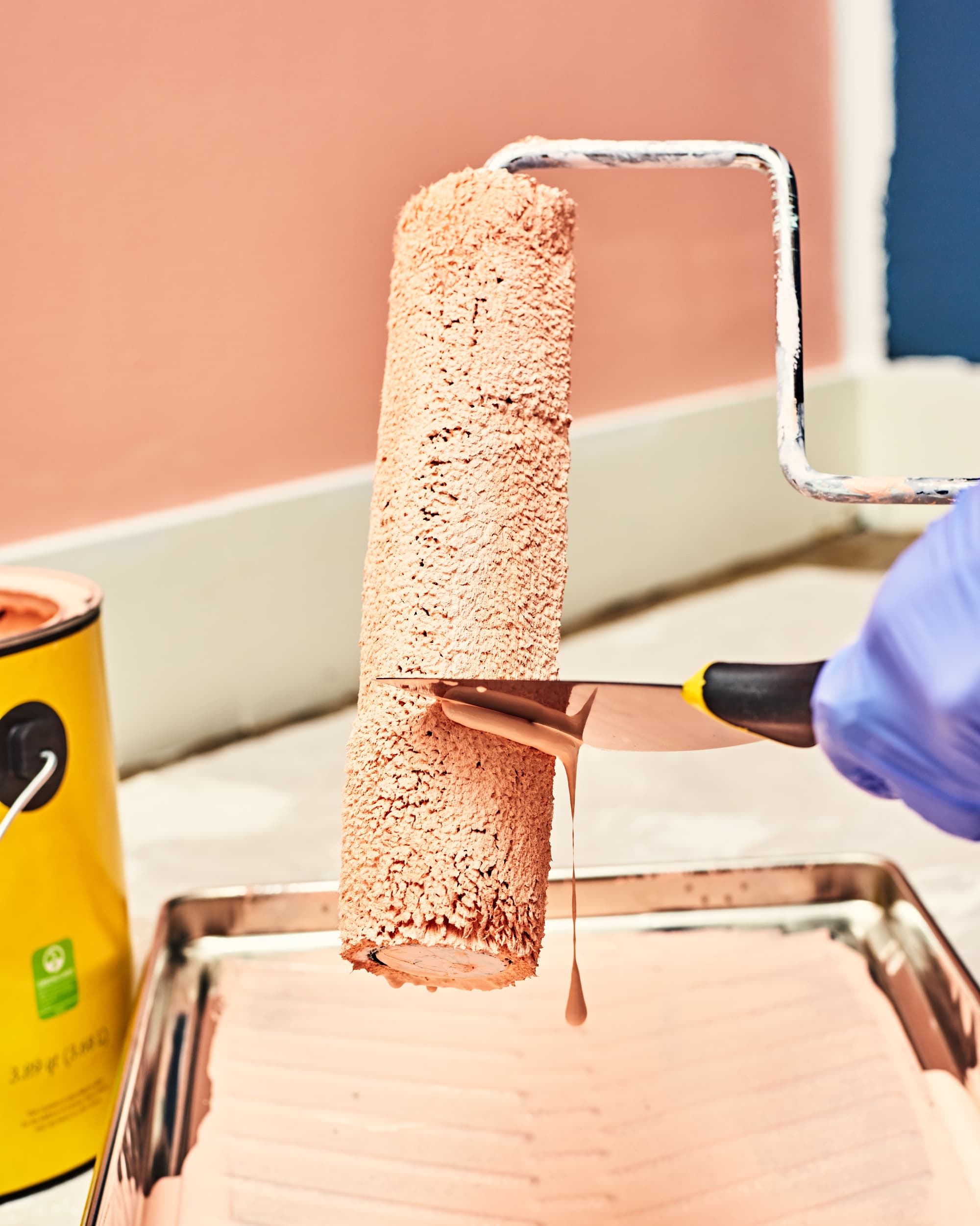 Paint Roller Tips - Easy Painting Hacks | Kitchn