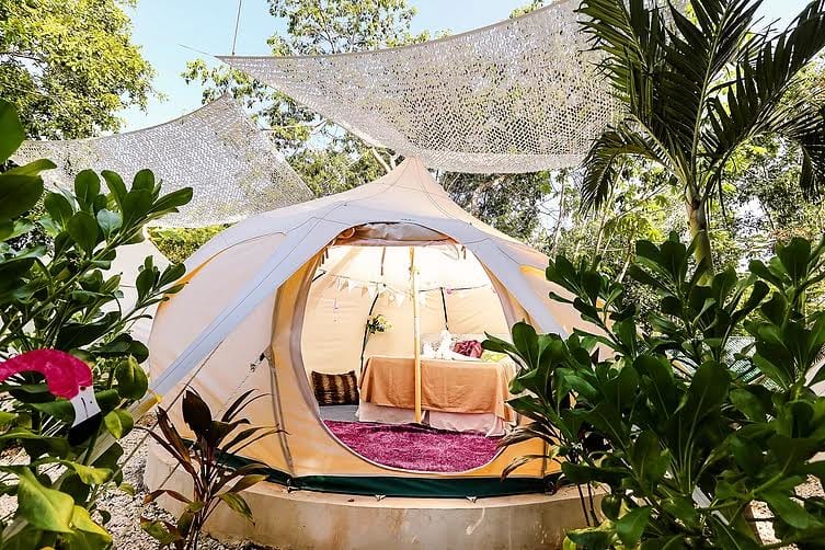 This Bell Tent In Mexico Marries Luxury And EcoFriendliness