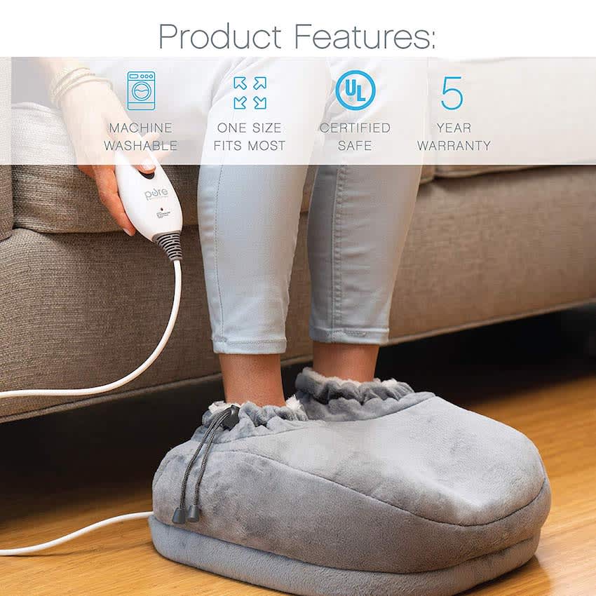 Amazon Sells a Massive Foot Warmer That Is Like One Giant Slipper